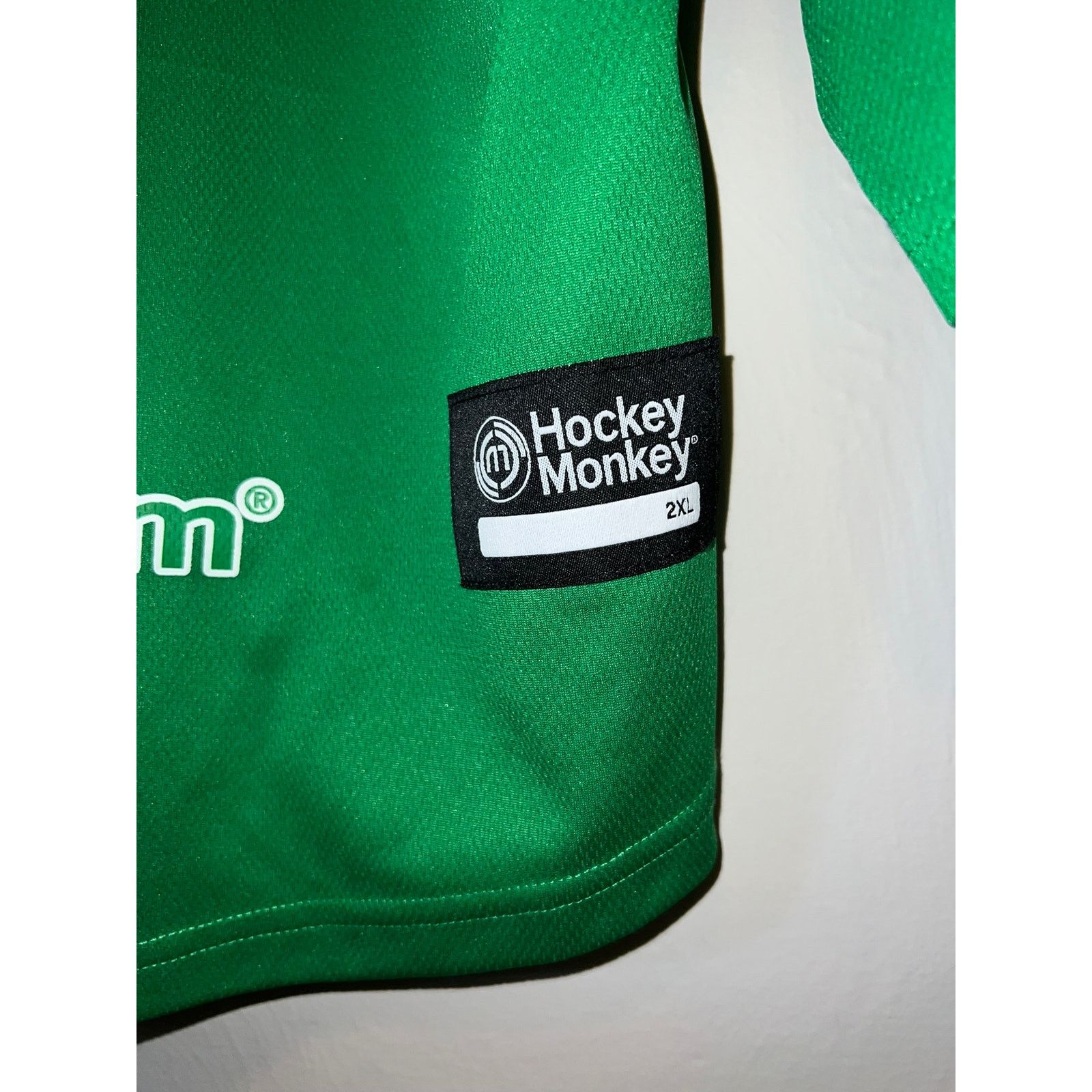 Other Hockey Monkey Jersey Division Monkeysports Green Top NHL 2XL Size US XXL / EU 58 / 5 - 10 Thumbnail
