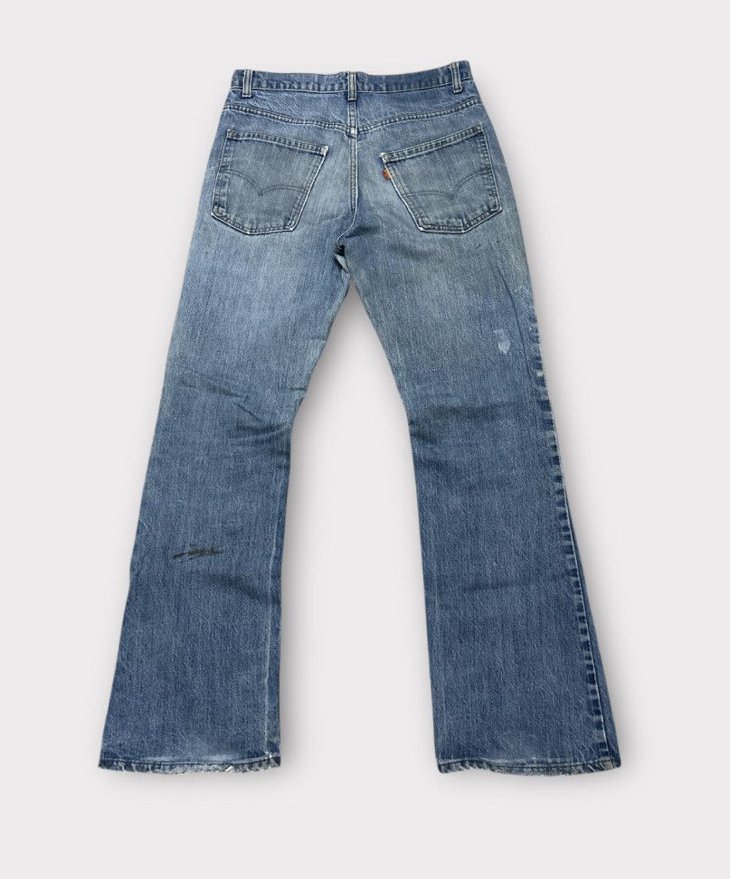 Levi's Made & Crafted Flare 70s LEVIS 517 f STAMP BUTTON 8 DISTRESSED BOOT CUT Size US 31 - 4 Thumbnail