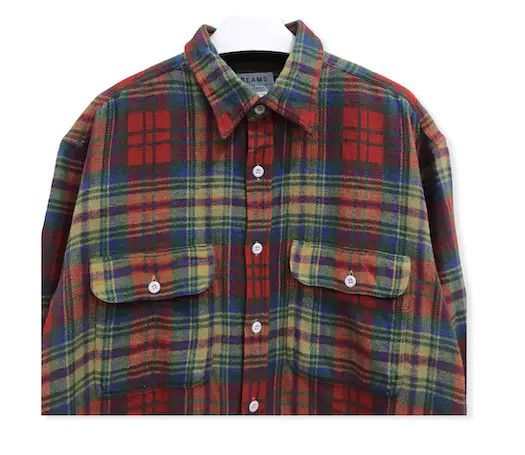 Beams Plus Japanese Brand Beams japan Plaid Tartan Flannel Shirt Size US M / EU 48-50 / 2 - 2 Thumbnail