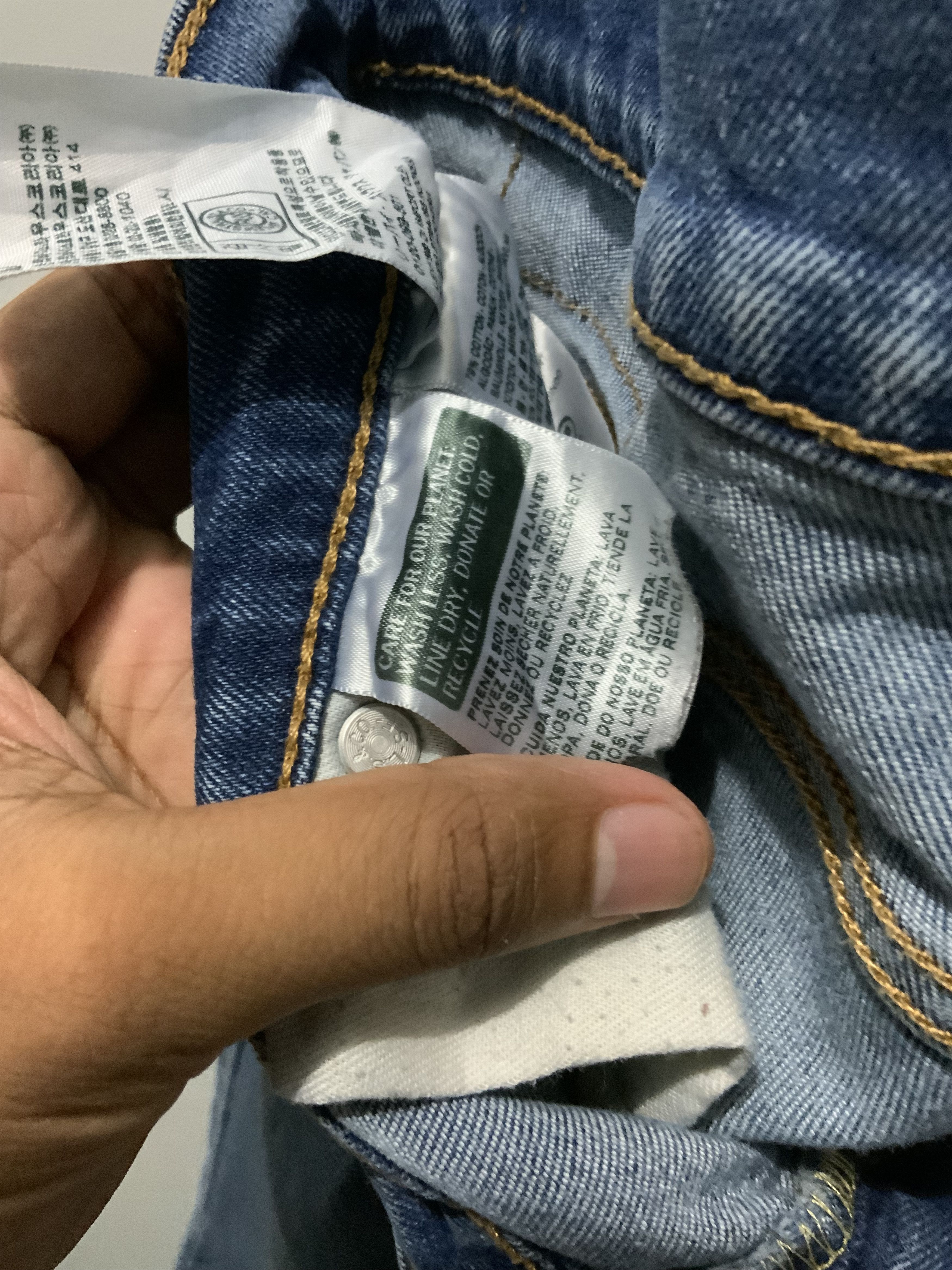 Levi's Vintage Clothing Levi’s 511 Light Wash Denim Jeans Size US 30 / EU 46 - 14 Thumbnail