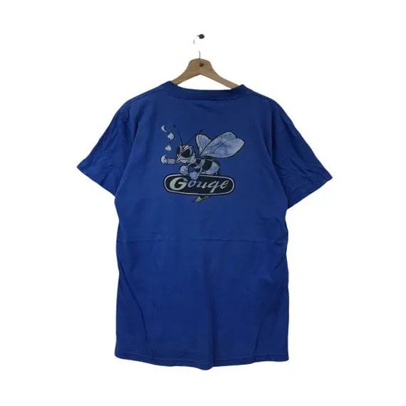Vintage Vtg GOUGE SKATEBOARD BEE Anime Cartoon Tee Shirt Size US M / EU 48-50 / 2 - 2 Thumbnail