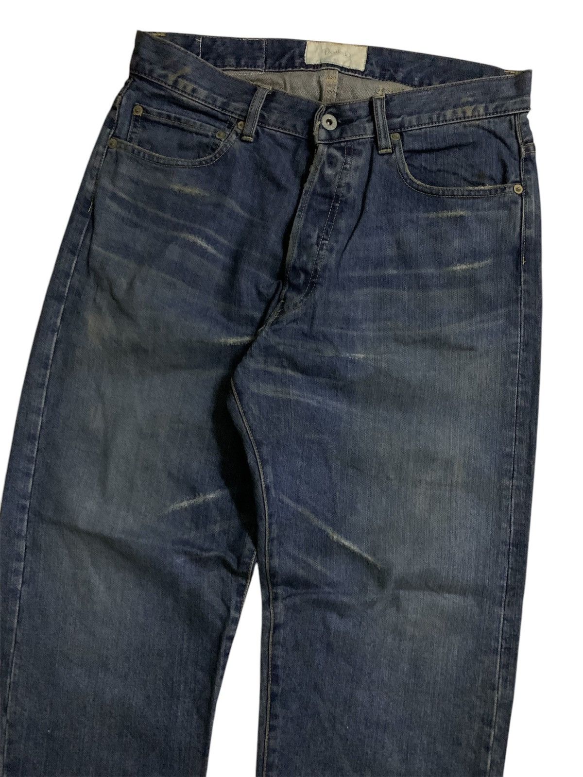 Hysteric Glamour 💥Vtg Devilock Japan Buckle Back Denim Size US 31 - 5 Thumbnail