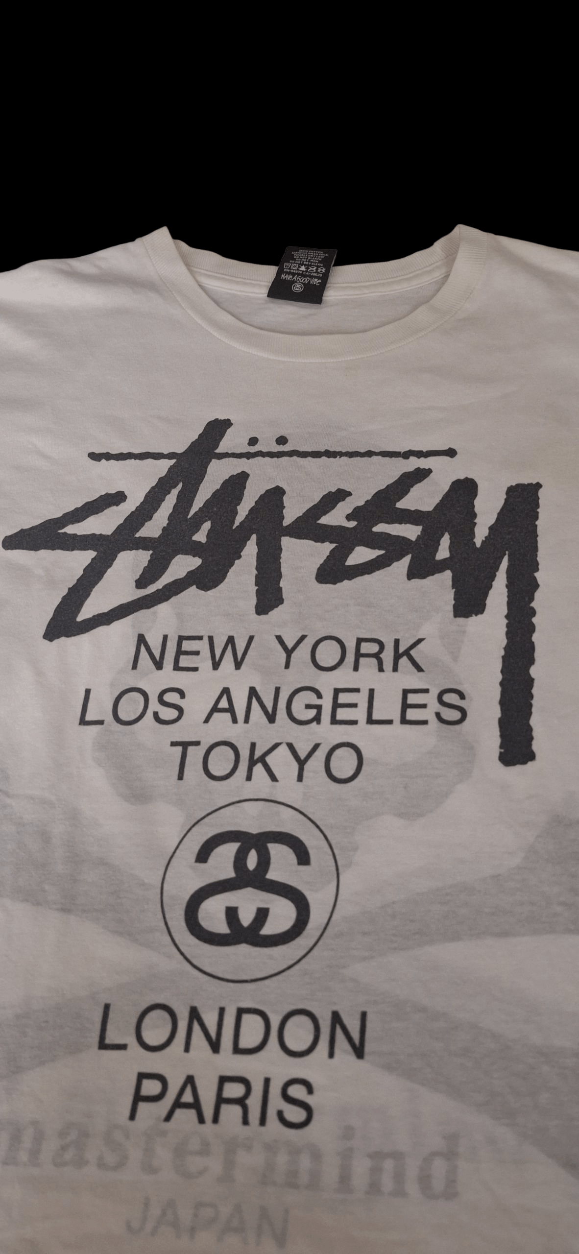 Mastermind Japan × Stussy 2013 Stussy × Mastermind Japan Skull Shadow Tee Size US S / EU 44-46 / 1 - 3 Thumbnail