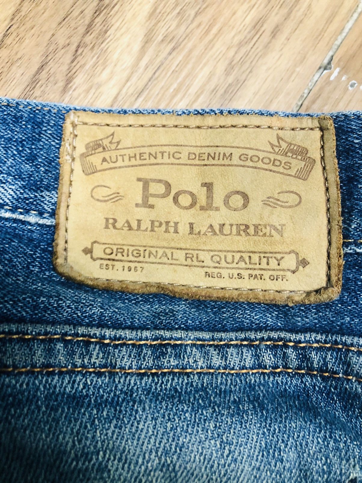 Polo Ralph Lauren Polo Ralph Lauren The Sullivan Slim Distressed Denim (37) Size US 30 / EU 46 - 25 Thumbnail