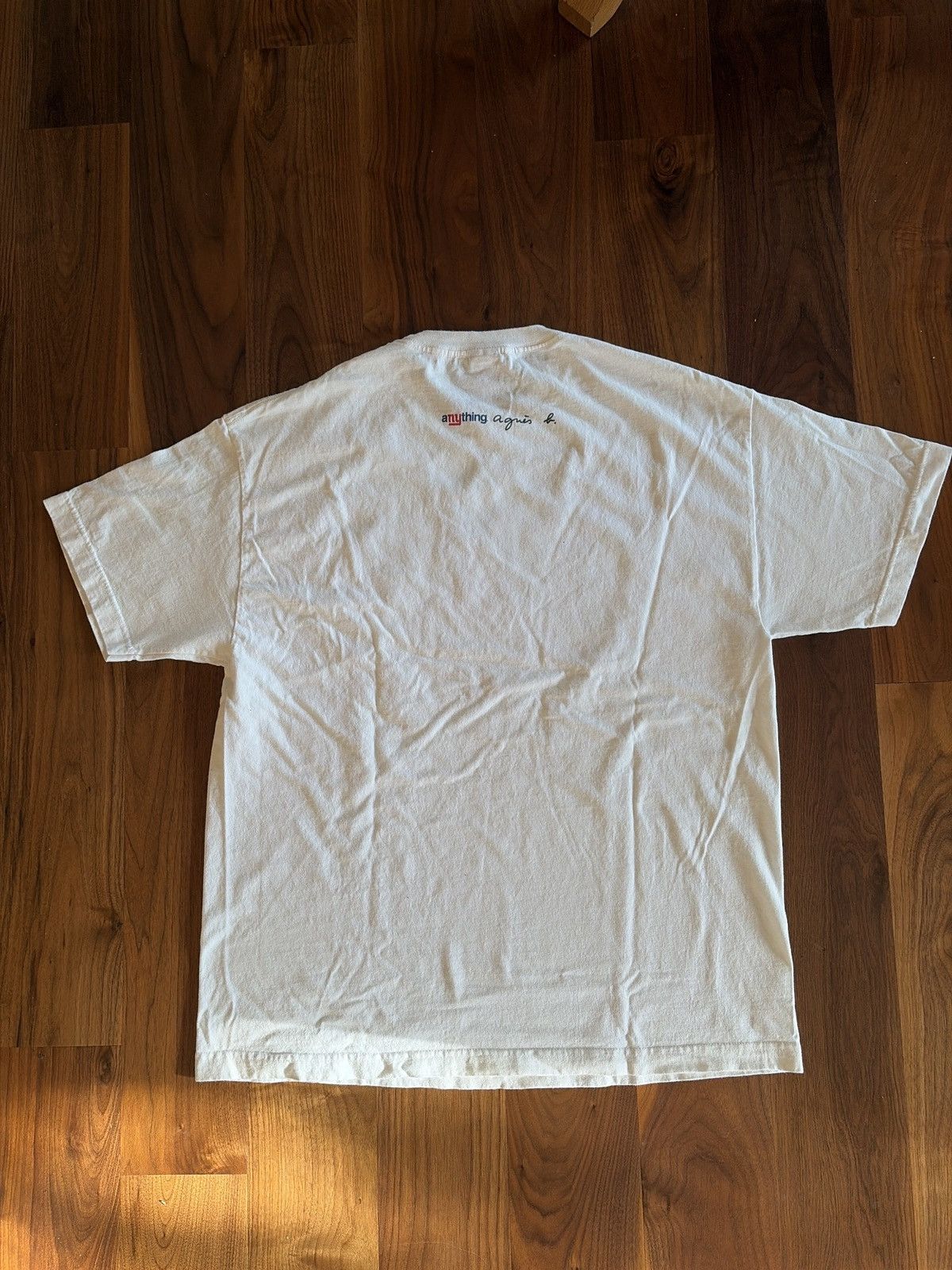 agnes b. 00' Vintage Anything x Agnus B Tshirt Size US XL / EU 56 / 4 - 7 Thumbnail
