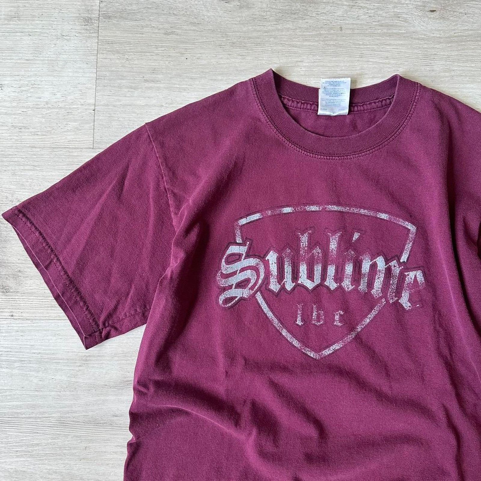 Vintage Vintage 00s Faded Sublime Long Rock Music Tour Shirt Size US S / EU 44-46 / 1 - 2 Thumbnail