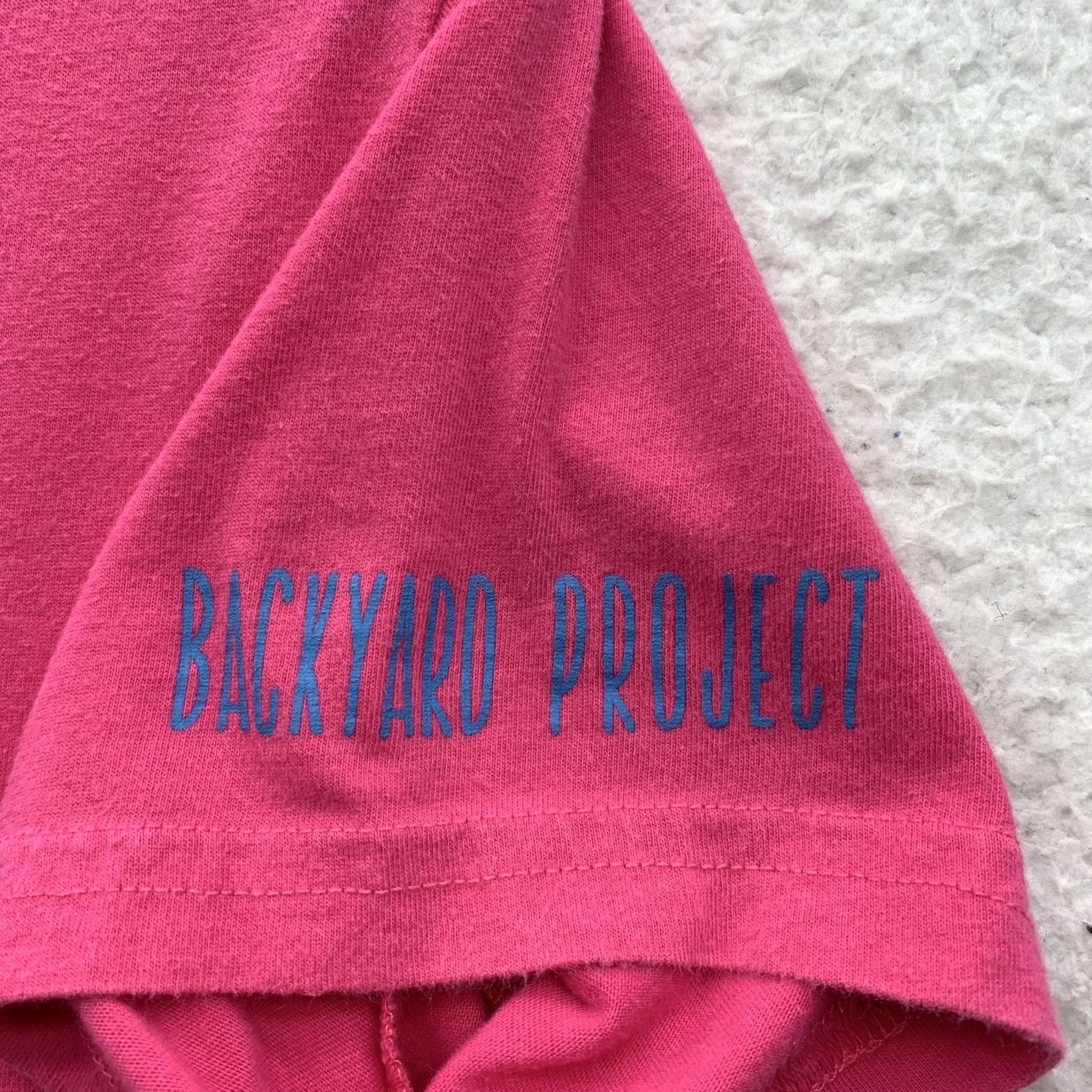 The North Face The North Face T-Shirt Womens M Pink USA Made Outdoors Backyard Project Size M / US 6-8 / IT 42-44 - 3 Thumbnail
