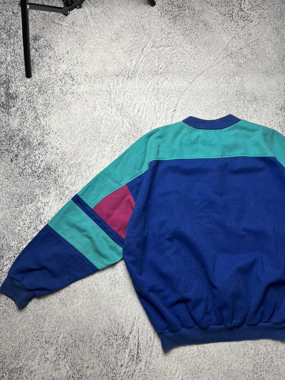 Adidas Vintage Adidas Sports Sweatshirt Half Y2K zip 90s 80s Size US M / EU 48-50 / 2 - 18 Thumbnail