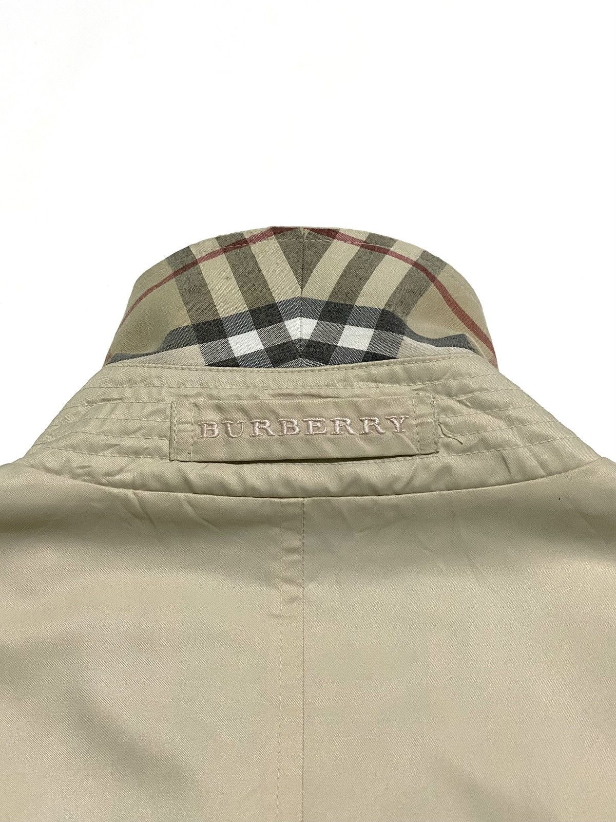 Burberry BURBERRY NOVA CHECK TRENCH COAT JACKET MADE IN ENGLAND Size US M / EU 48-50 / 2 - 5 Thumbnail