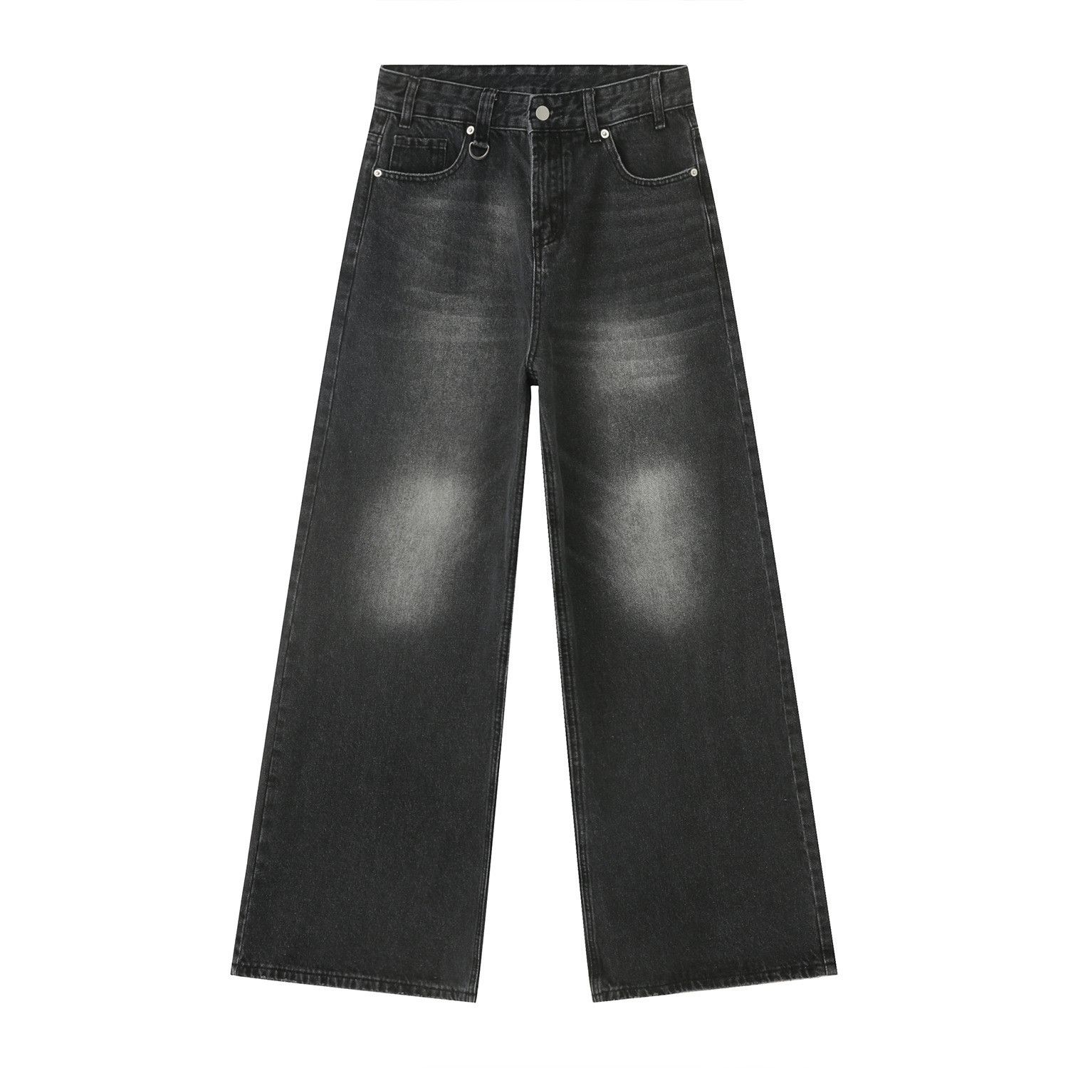 Japanese Brand × Jean Retro loose wide leg high street jeans Size US 32 / EU 48 - 6 Thumbnail