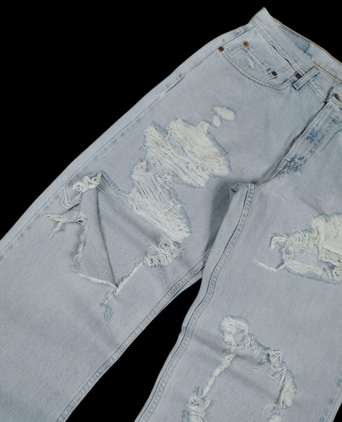 Levi's Thrashed Levi’s Jeans, Size 33x35 Size US 33 - 5 Thumbnail