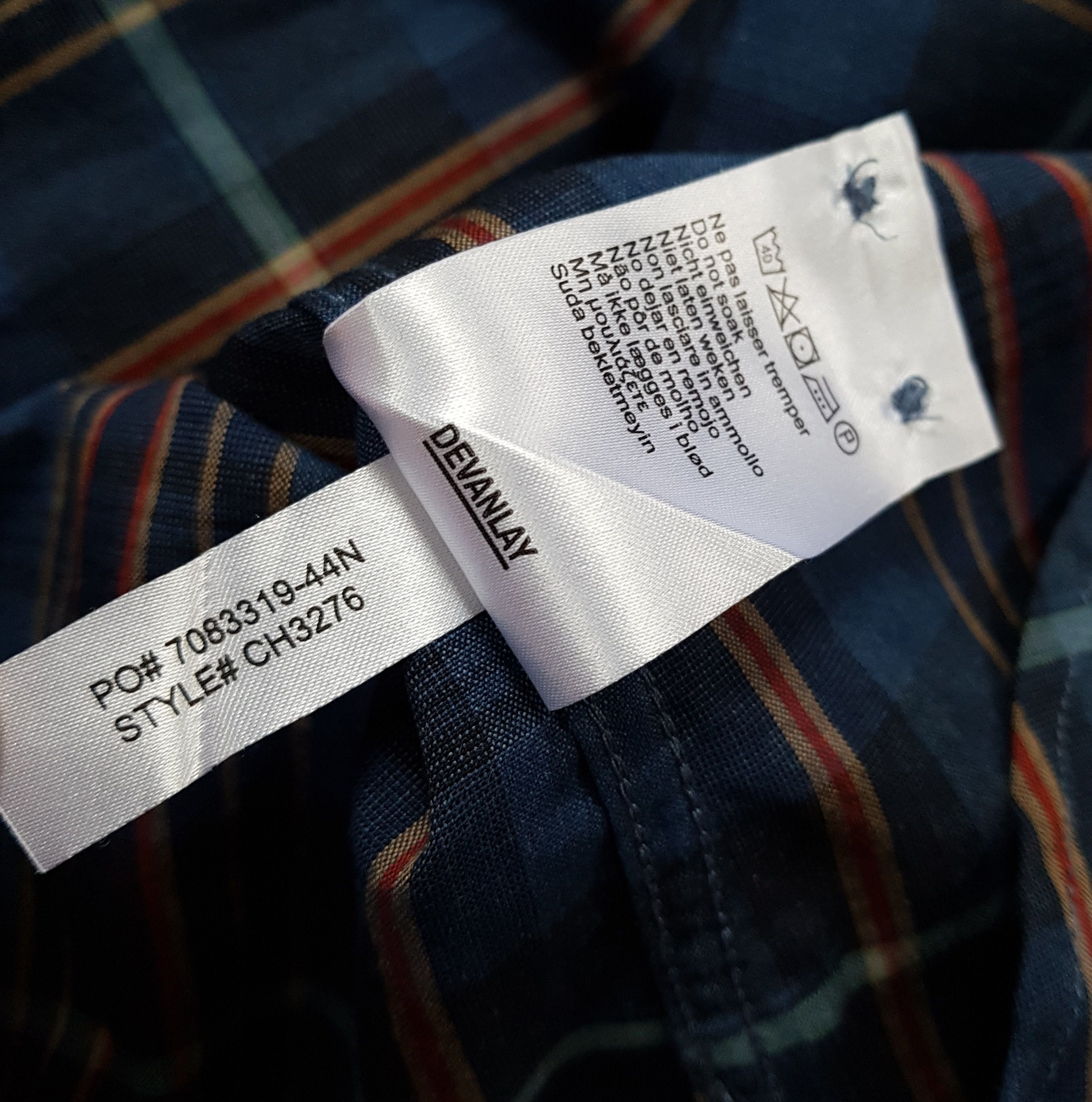 Lacoste Lacoste Button Down Long Sleeve Classic Check Shirt 42 Size US XL / EU 56 / 4 - 9 Thumbnail
