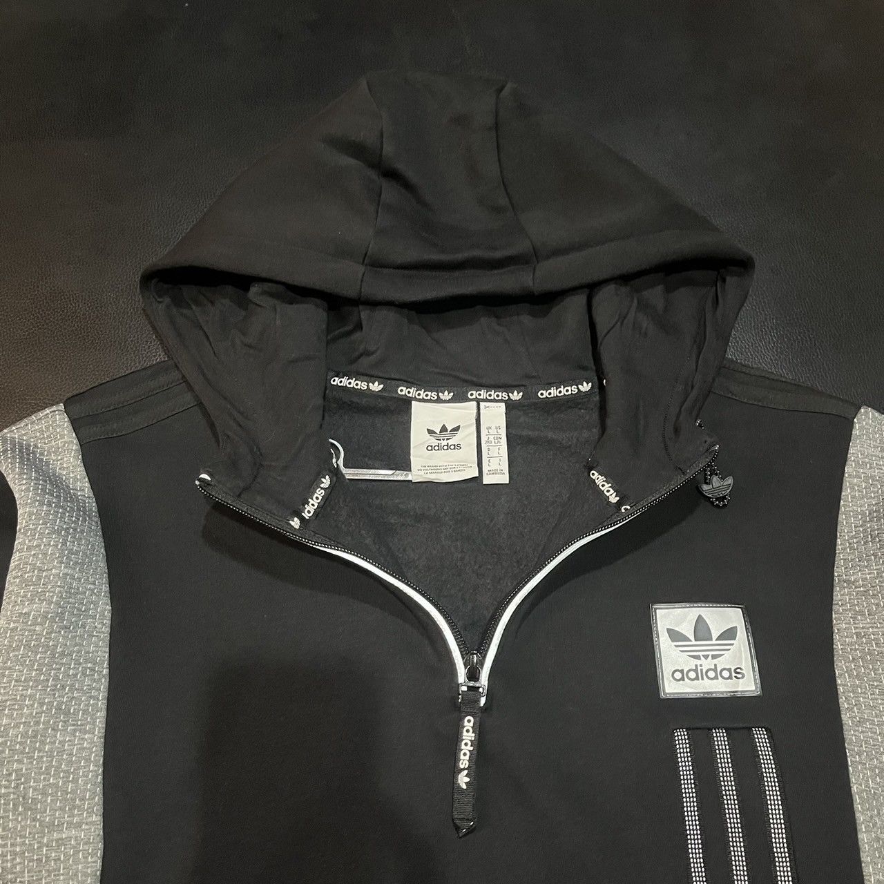 Adidas Adidas Sportswear Fit Long Sleeve Training Hooded Sweatshirt Size US L / EU 52-54 / 3 - 5 Thumbnail