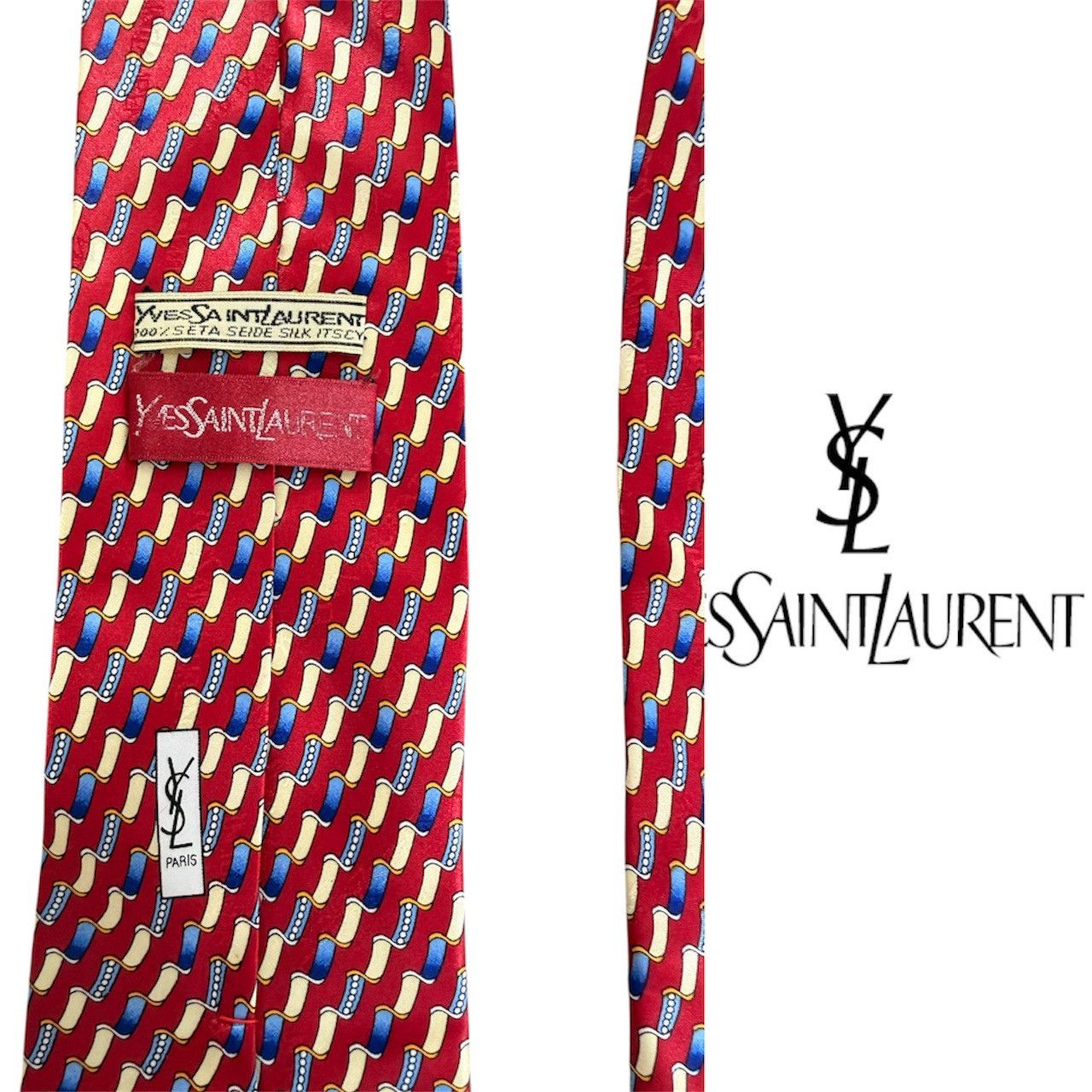 Yves Saint Laurent YSL necktie Size ONE SIZE - 1 Thumbnail