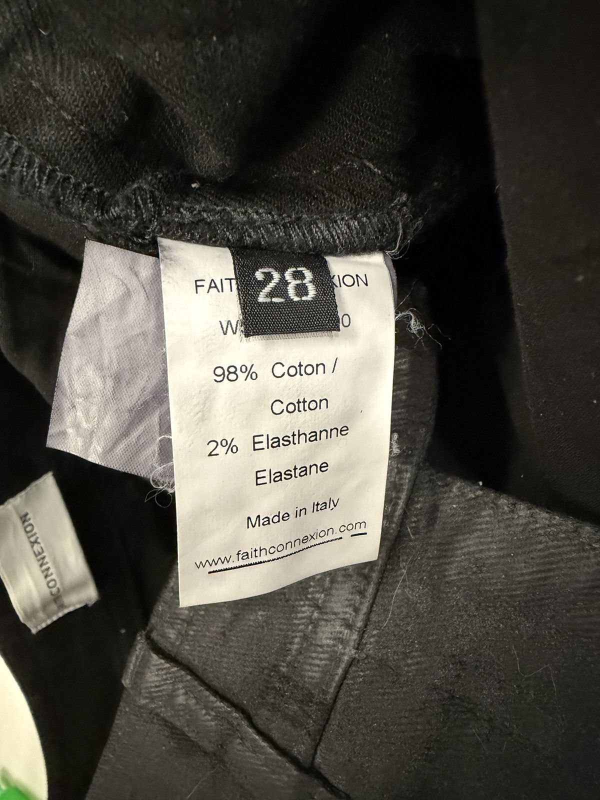 Faith Connexion Faith connexion wax jeans Size US 28 / EU 44 - 4 Thumbnail