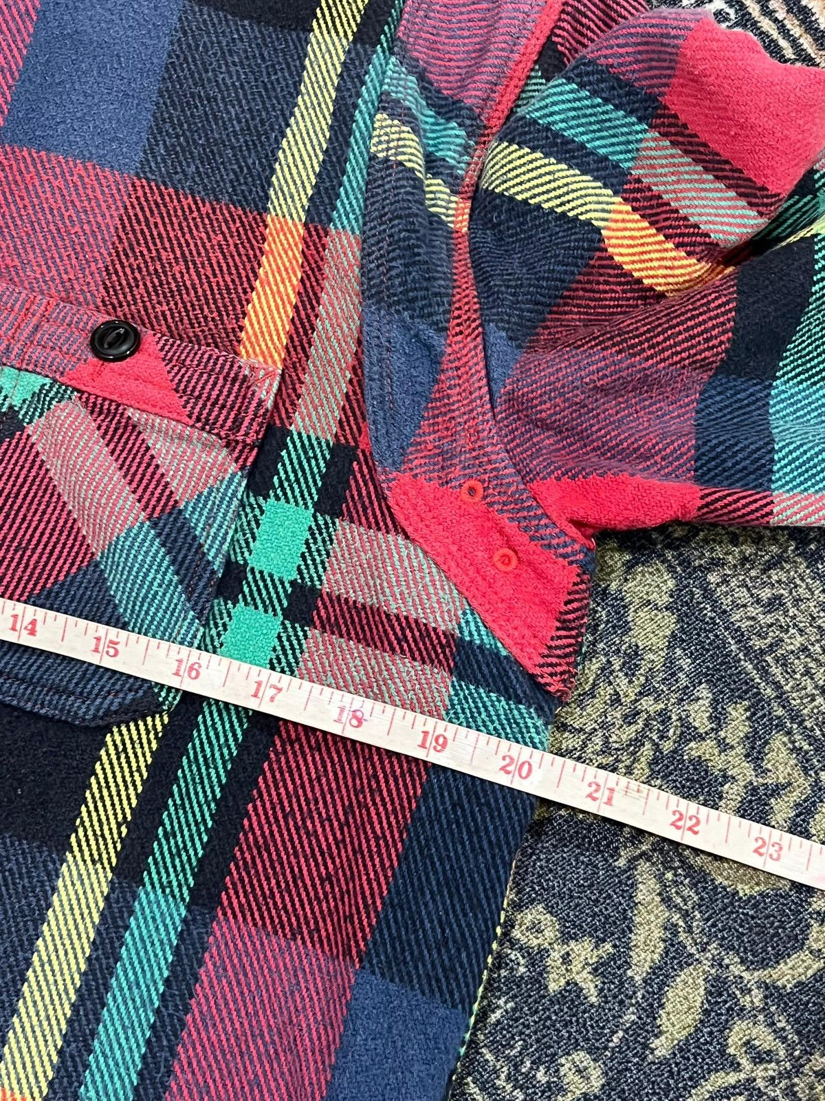 TOYS McCOY × The Real McCoy's × Vintage Real McCoy Knucklehead Flannel Shirt Size US M / EU 48-50 / 2 - 5 Thumbnail