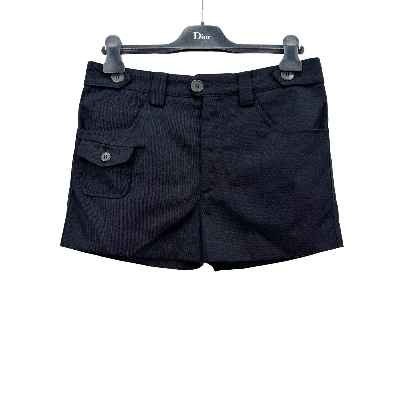 Miu Miu Miu Miu Black Pocket Casual Shorts Size IT 40 Size 27" / US 4 / IT 40 - 1 Thumbnail