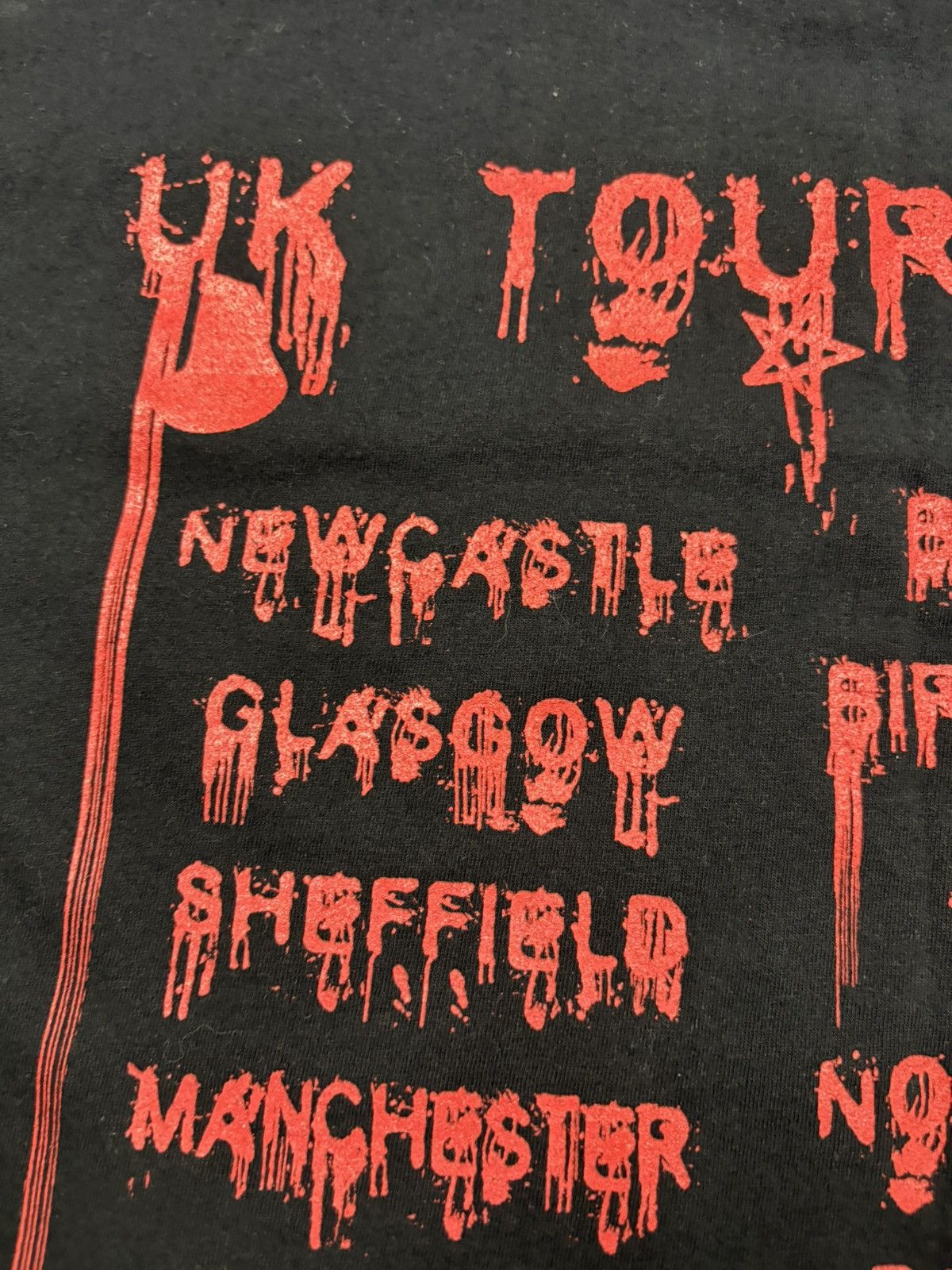 Band Tees Heaven & Hell Rules UK Tour 2007 Vintage Band T Shirt Rock Size US XL / EU 56 / 4 - 14 Thumbnail