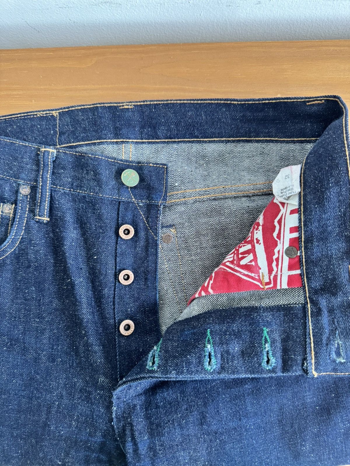 Left Field Nyc Left Field NYC Chelsea 50s Jeans 15oz Japan Mill Selvedge Size US 32 / EU 48 - 5 Thumbnail