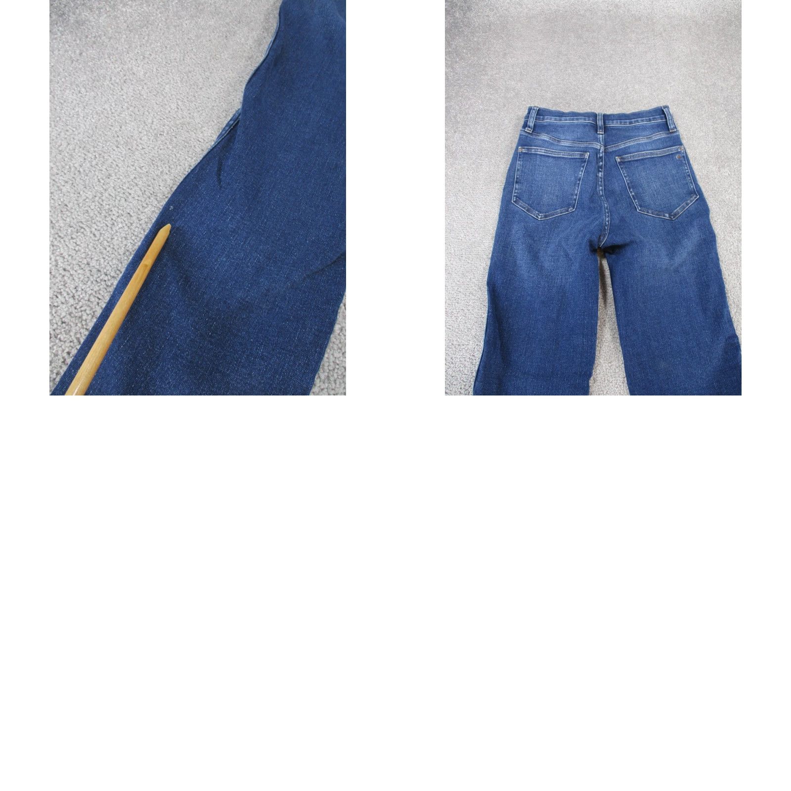Madewell Madewell Jeans Womens 26 Stovepipe Dark Wash Denim Size 26" / US 2 / IT 38 - 9 Thumbnail