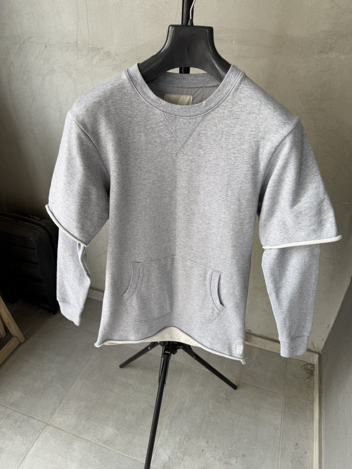Kith KITH sweatshirt dress dabble sleeve gray size S Size S / US 4 / IT 40 - 22 Thumbnail