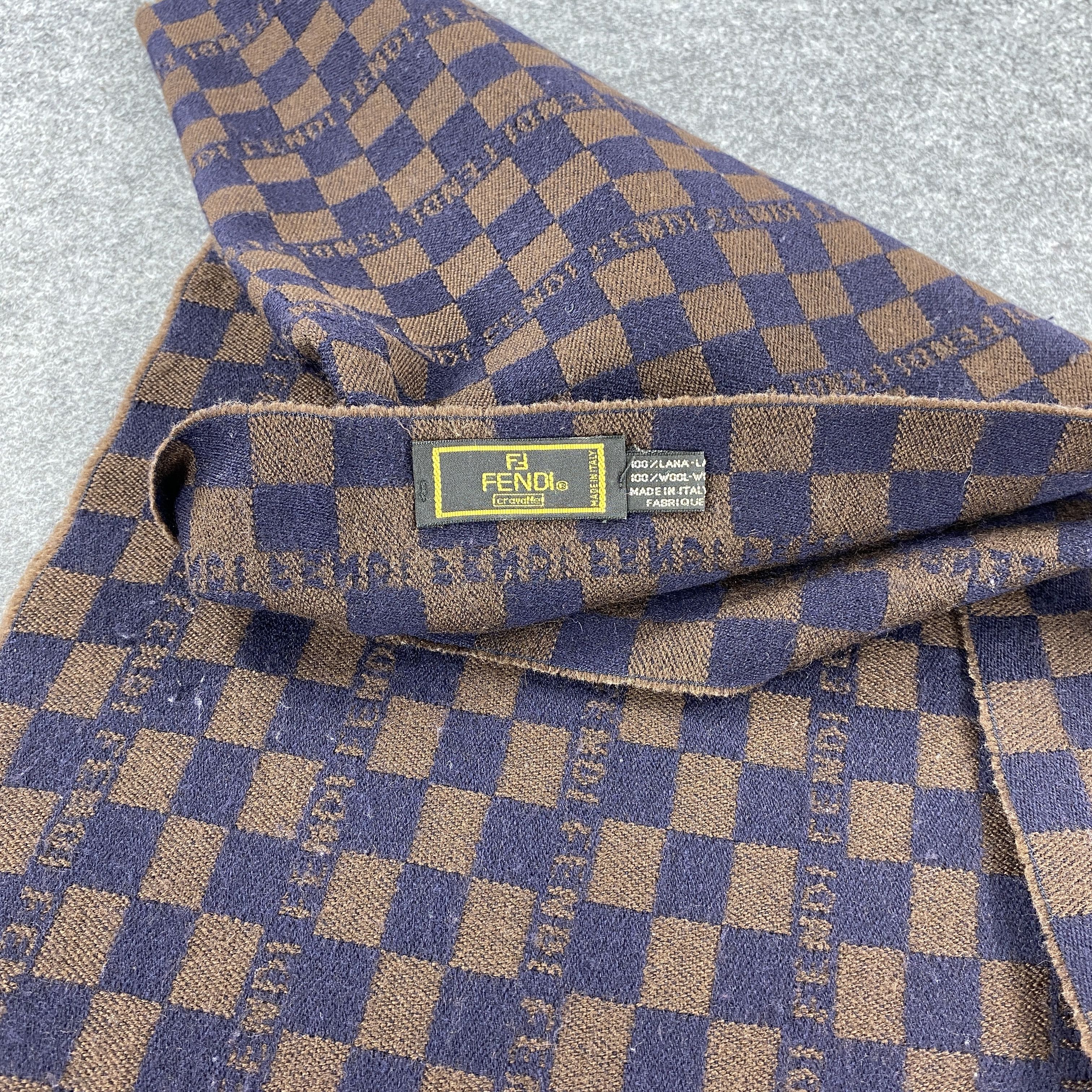 Fendi × Vintage GF10419 Fendi Scarf Neck Wear Muffler Size ONE SIZE - 2 Thumbnail