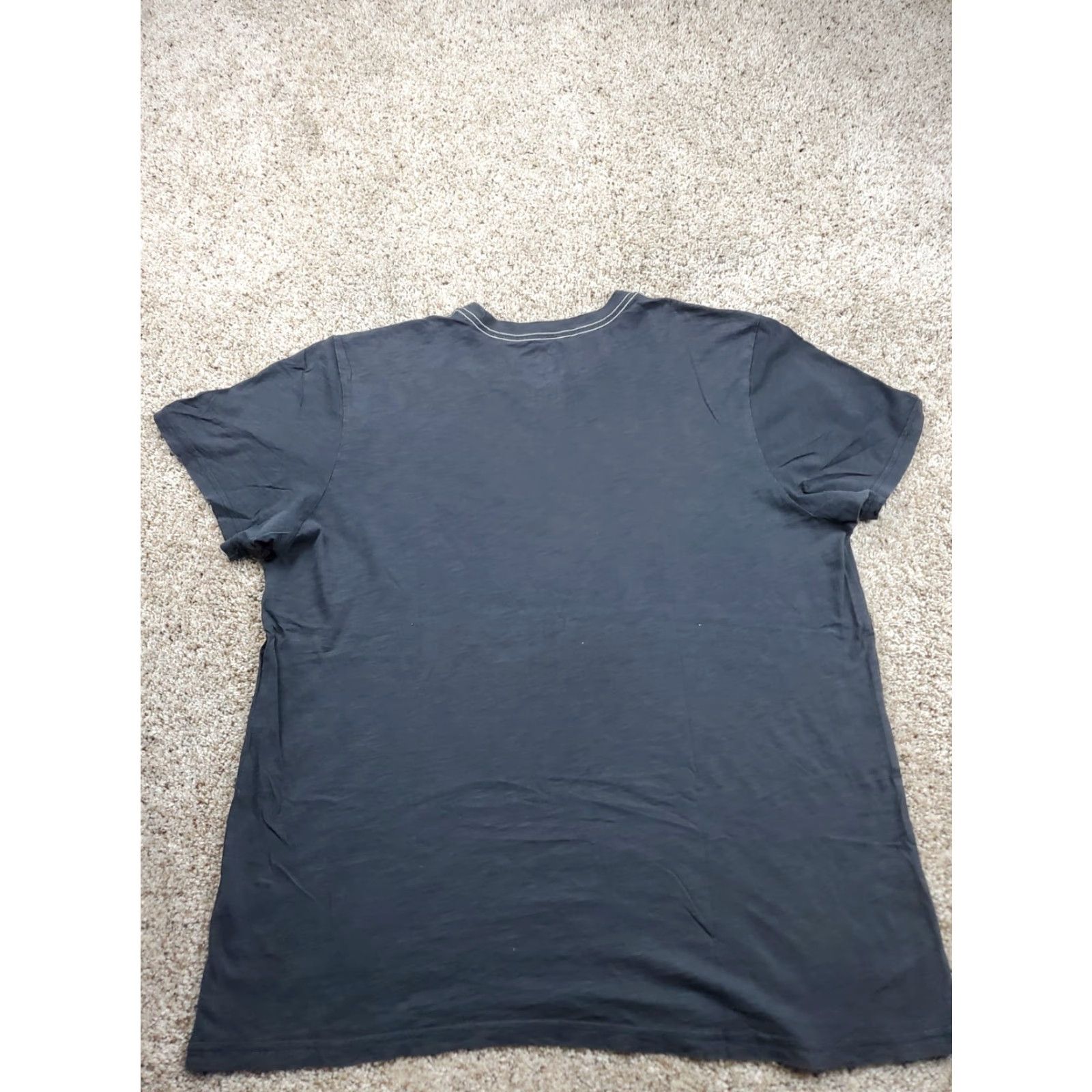 Lucky Brand Lucky Brand T Shirt 2XL Mens Gray Short Sleeve Graphic Print Crew Neck Rock Classic Decade/Theme Pirata Che Guevera Size US XXL / EU 58 / 5 - 5 Thumbnail