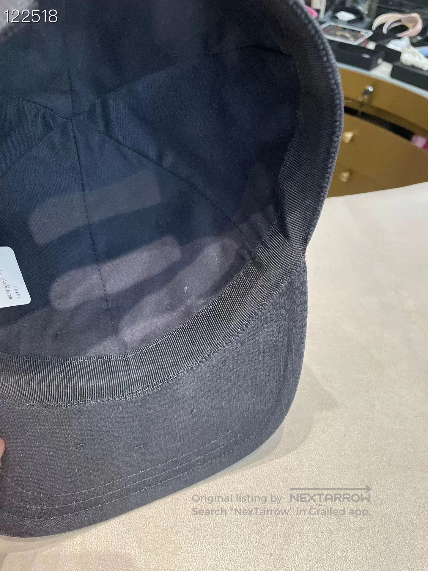 Miu Miu Miumiu Classic Black Baseball Cap. Size ONE SIZE - 5 Thumbnail
