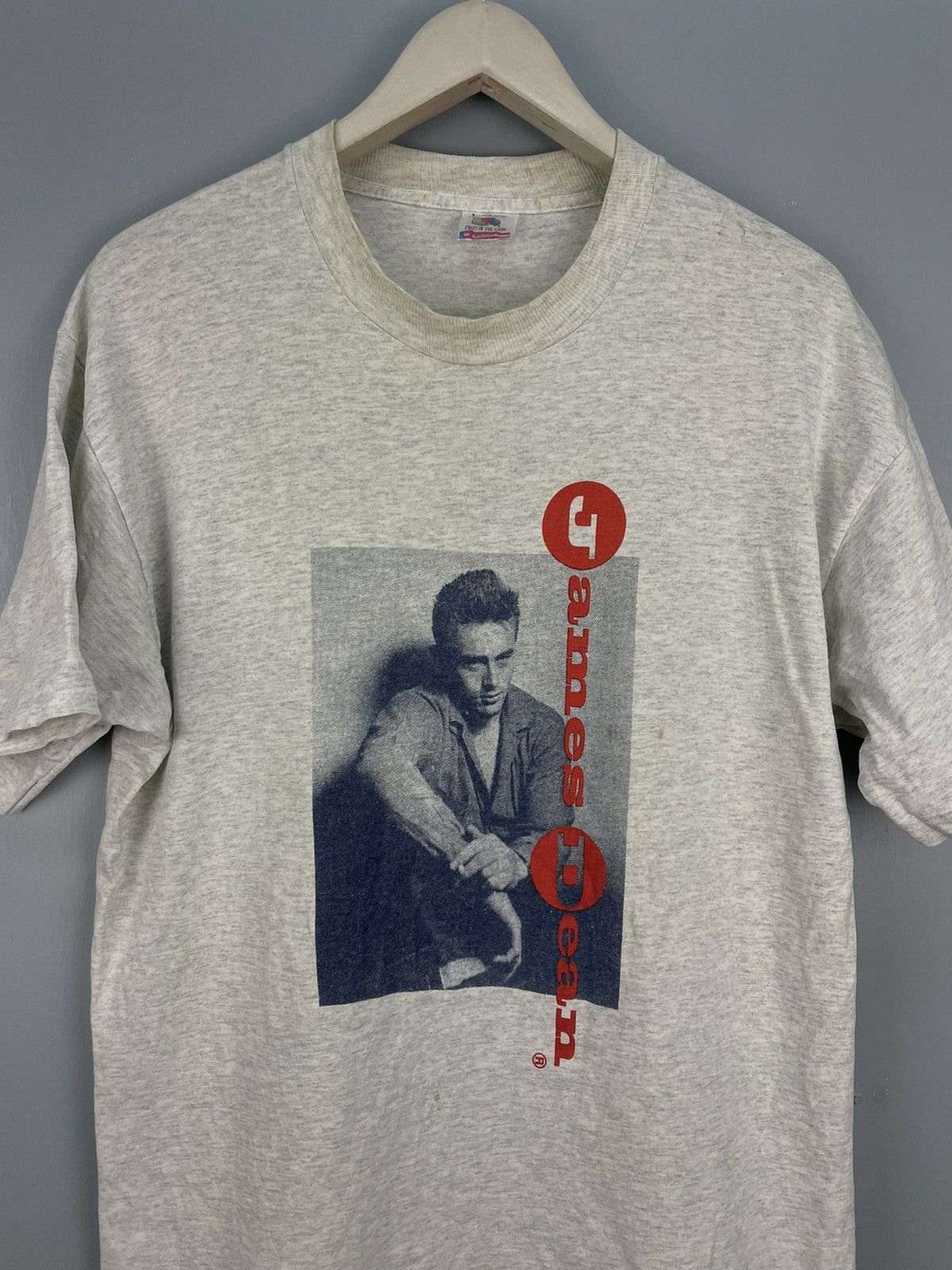 Vintage Vintage 90s James Dean t shirt Size US L / EU 52-54 / 3 - 3 Thumbnail