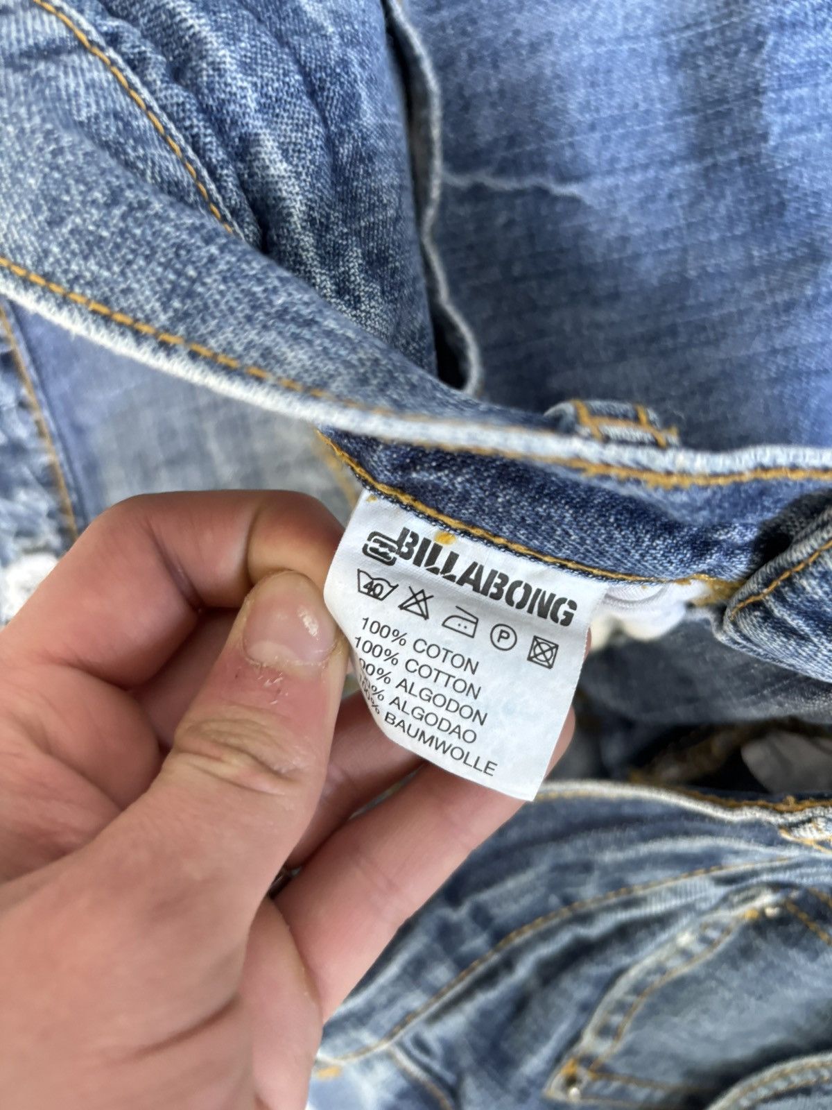 Japanese Brand 💥 HYSTERIC GLAMOUR BALENCIAGA STYLE JAPANESE JEANS Size US 32 / EU 48 - 8 Thumbnail