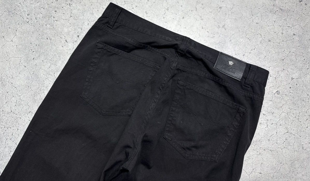 Versace Jeans Couture Versace Jeans Couture Luxury Black Trousers Pants Size US 32 / EU 48 - 11 Thumbnail