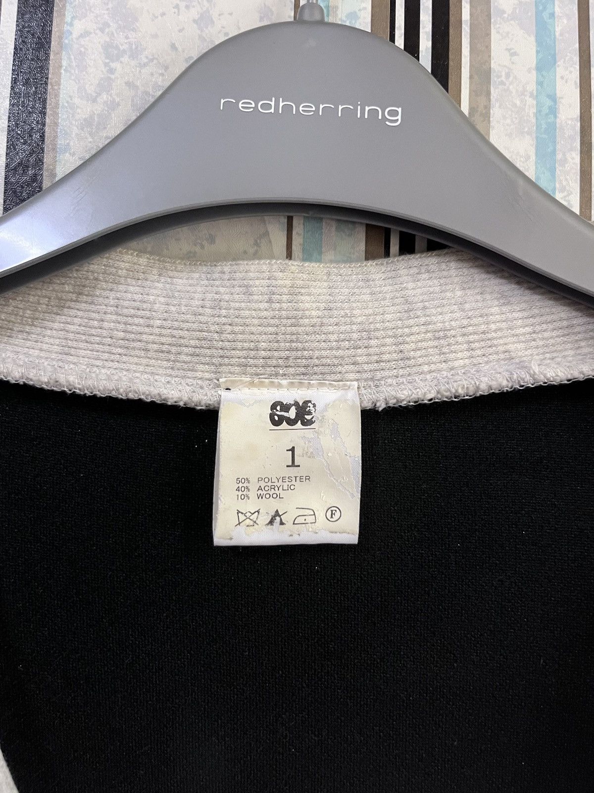 Soe tokyo two tone cardigan readymade edition #A Size US S / EU 44-46 / 1 - 7 Thumbnail