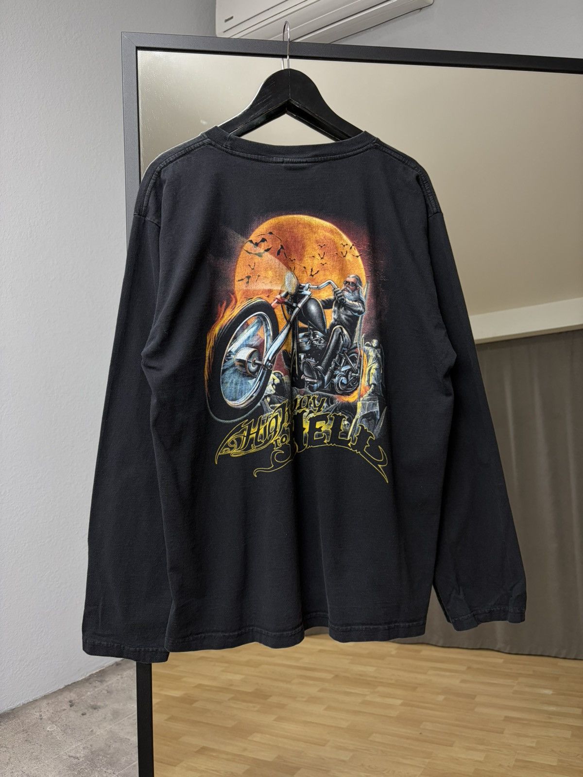 Harley Davidson Vintage Harley-Davidson Long Sleeve Tee Biker Graphic Y2K Size US XL / EU 56 / 4 - 10 Thumbnail