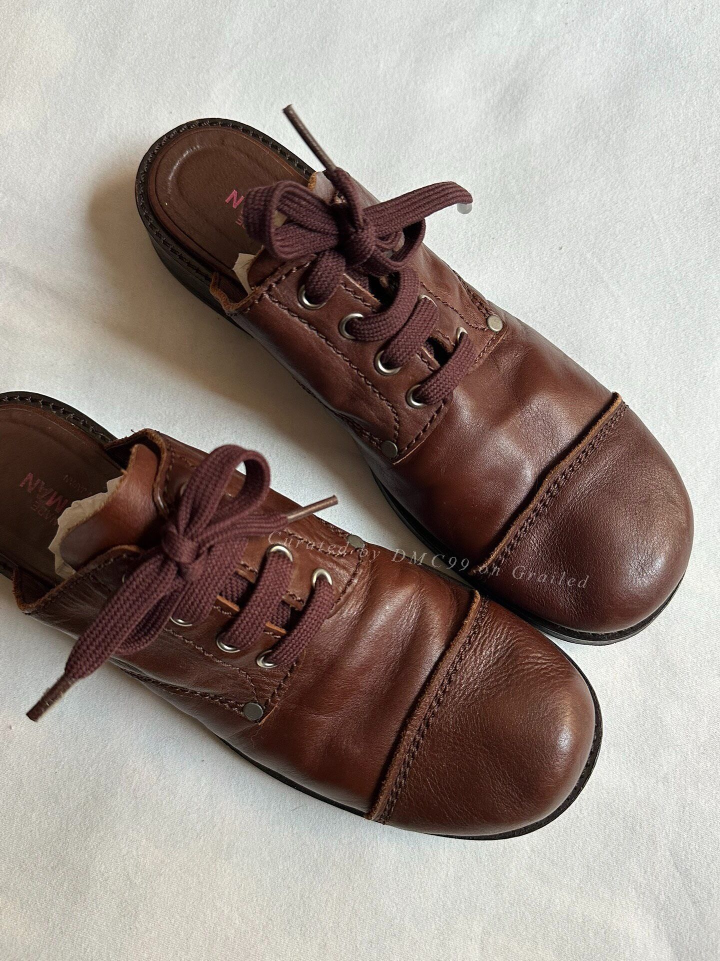 Junya Watanabe Junya Watanabe Leather Mules Size US 6 / IT 36 - 1 Thumbnail