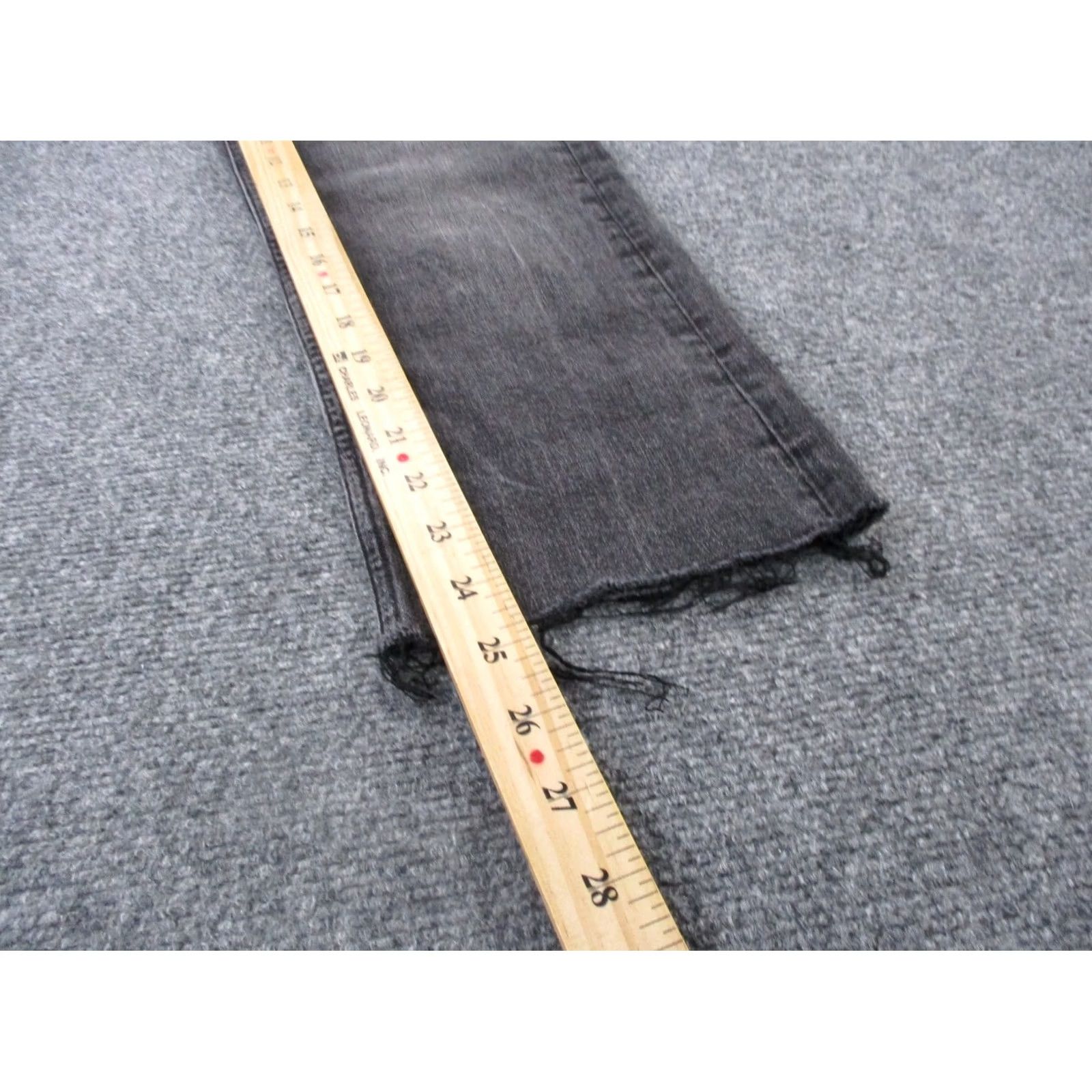 Allsaints Allsaints Jeans Mens Gray Denim Straight Casual Outdoors 34 X 30 Size US 36 / EU 52 - 4 Thumbnail