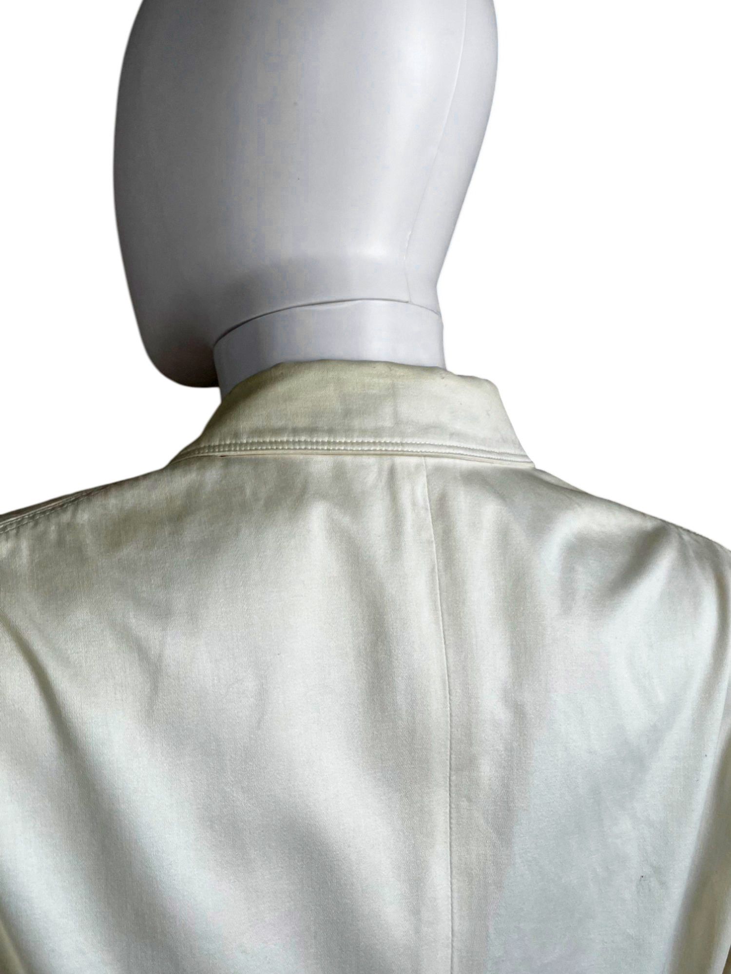 Maison Margiela by Martin S/S 2006 White Cotton Blazer Size M / US 6-8 / IT 42-44 - 11 Thumbnail