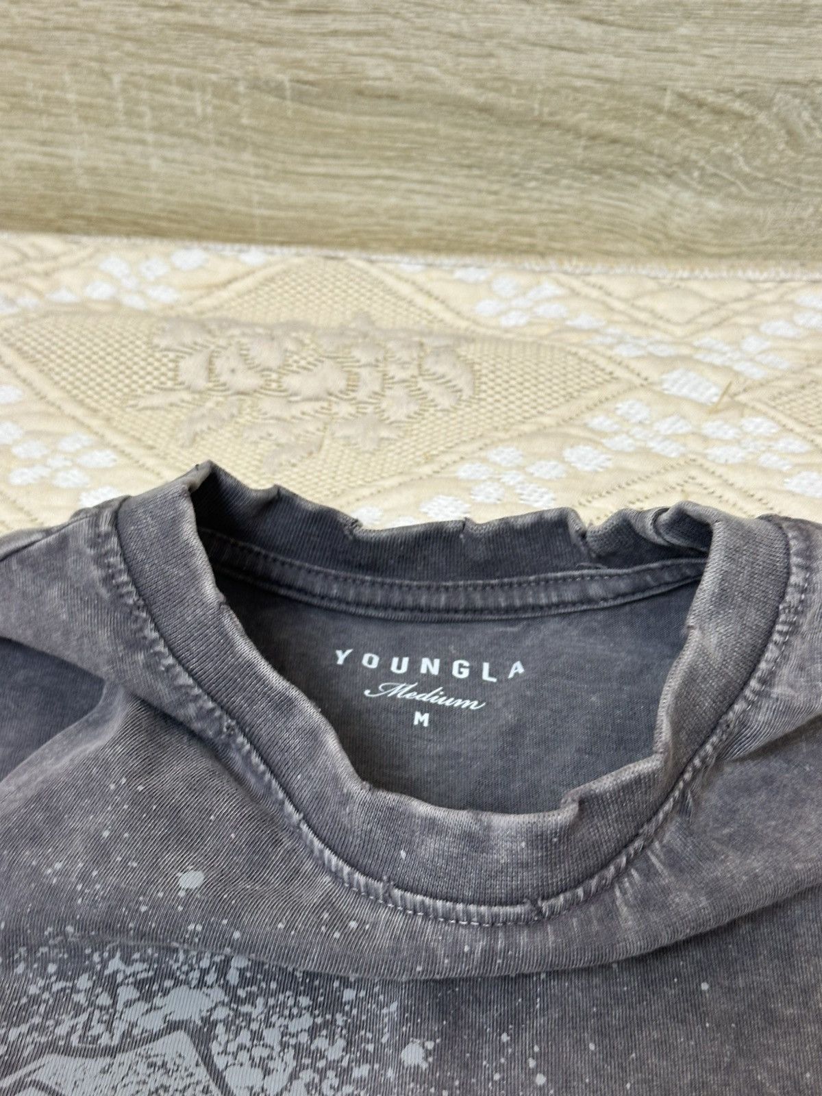 YoungLA 🔥 YoungLA Skull Logo Distressed Tank Top T Shirt Y2K USA Size US M / EU 48-50 / 2 - 4 Thumbnail
