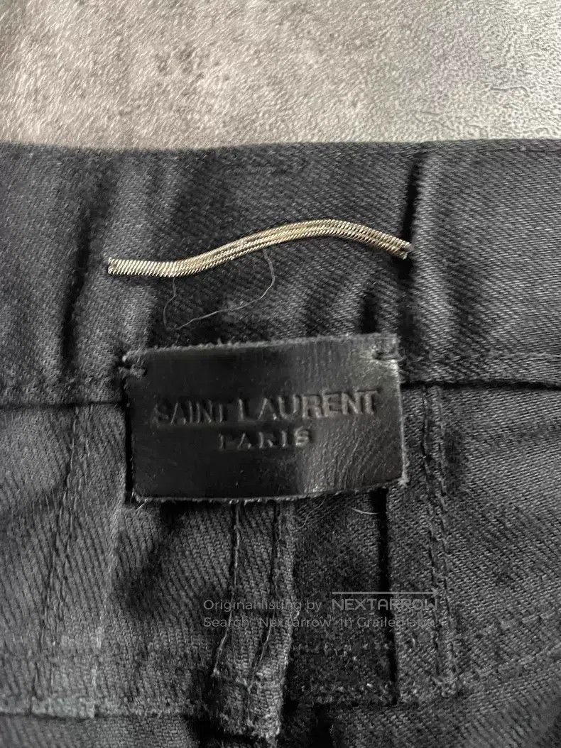 Saint Laurent Paris Saint Laurent Paris Cut and Ripped Destroyed Distressed De Size US 30 / EU 46 - 6 Thumbnail
