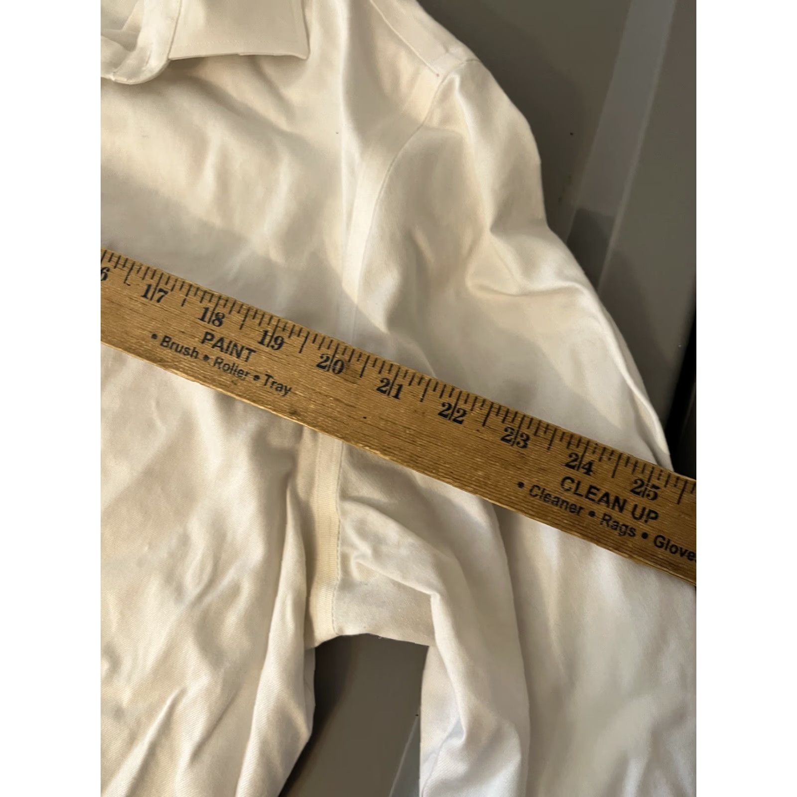 Tommy Hilfiger Tommy Hilfiger Slim Fit White Solid Long Sleeve Button-Down Shirt Size XL Mens Shirt Size US XL / EU 56 / 4 - 5 Thumbnail