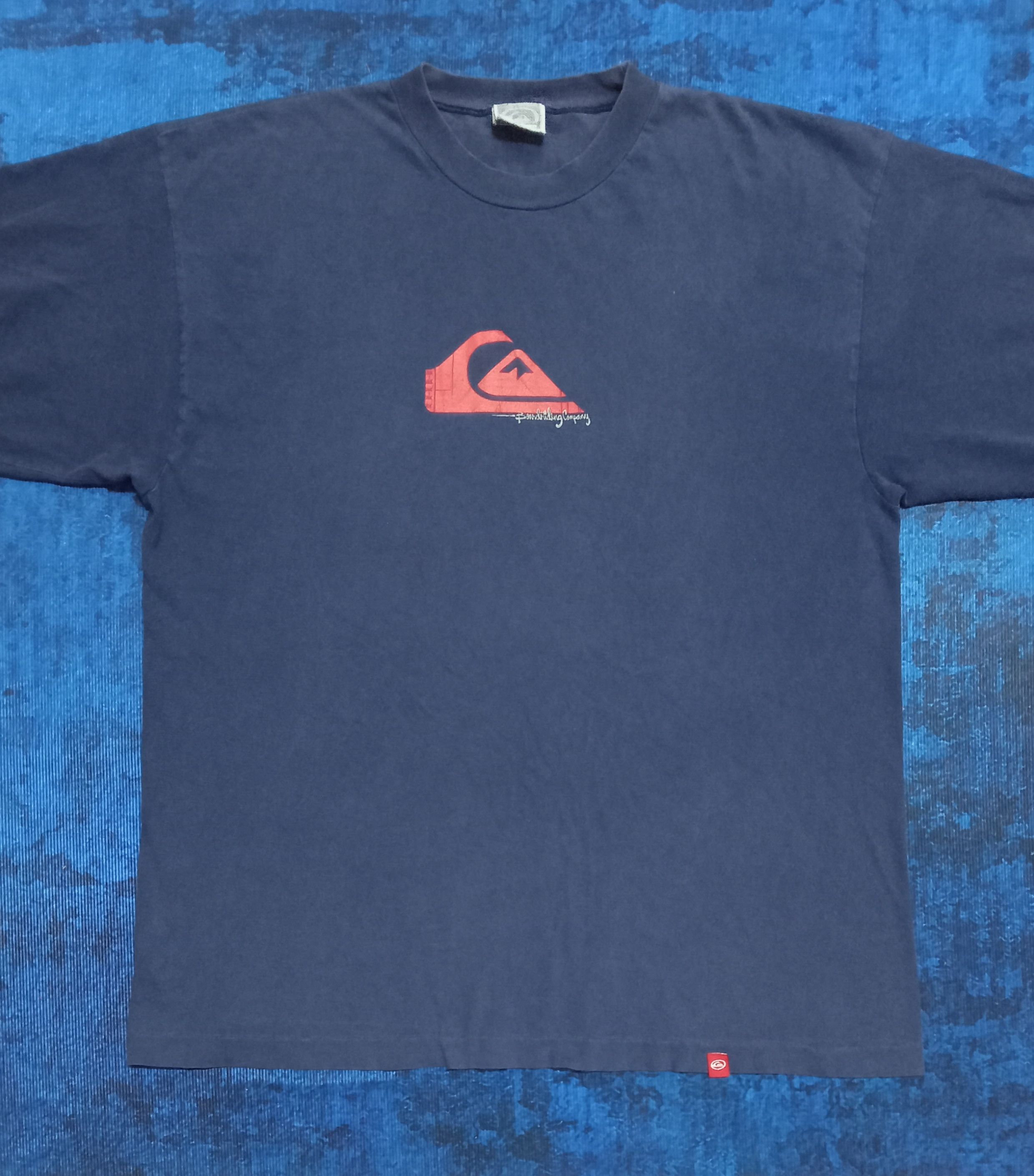 Quiksilver Quiksilver Centre Logo Rare Vintage Long Sleeve T Shirt Size US L / EU 52-54 / 3 - 2 Thumbnail