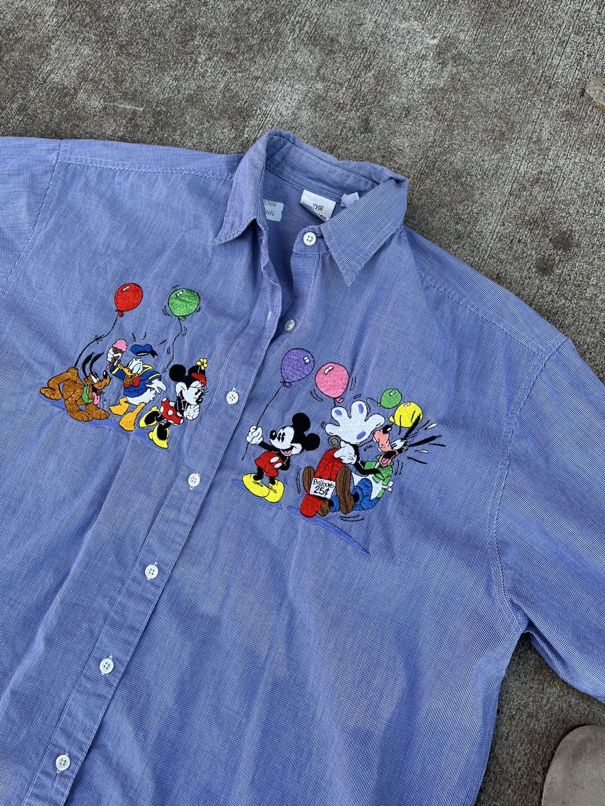 Disney Vintage Disney Mickey Mouse button up Size US L / EU 52-54 / 3 - 1 Thumbnail