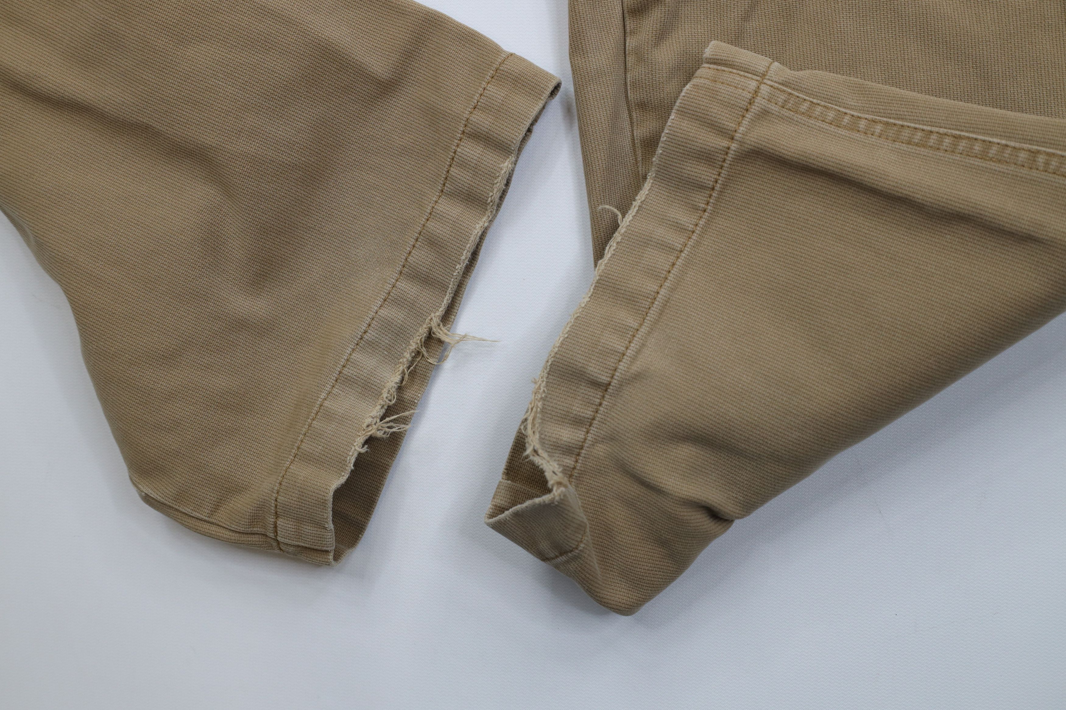 Vintage Vintage Y2K Streetwear Heavy Ribbed Whipcord Wide Leg Pants Size US 30 / EU 46 - 6 Thumbnail