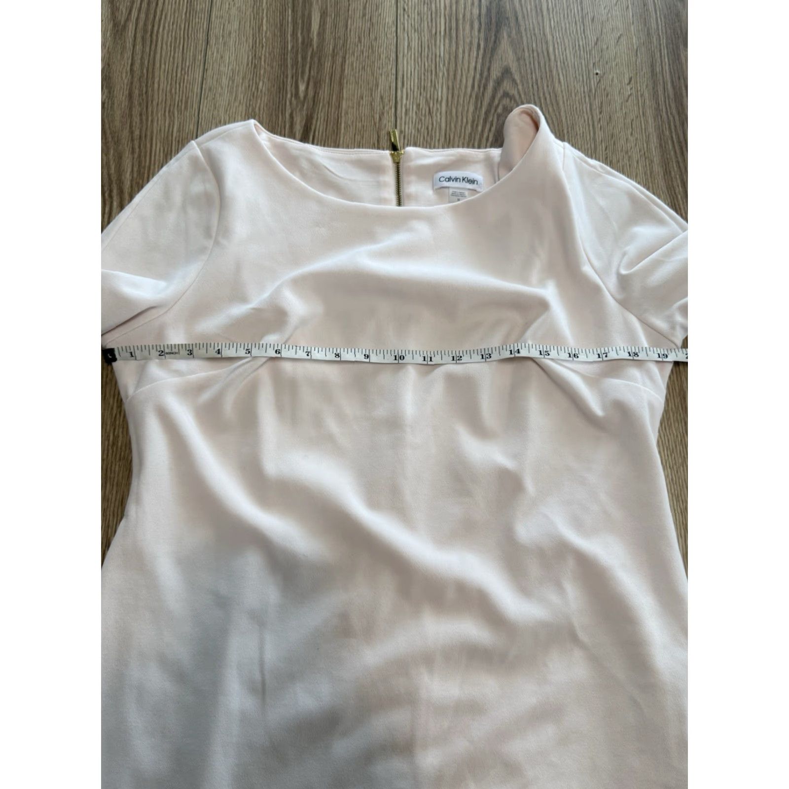 Calvin Klein VINTAGE Calvin Klein Sheath Dress Women Pink Bell Sleeve Size 14 Knee Length Clothing Size XL / US 12-14 / IT 48-50 - 5 Thumbnail