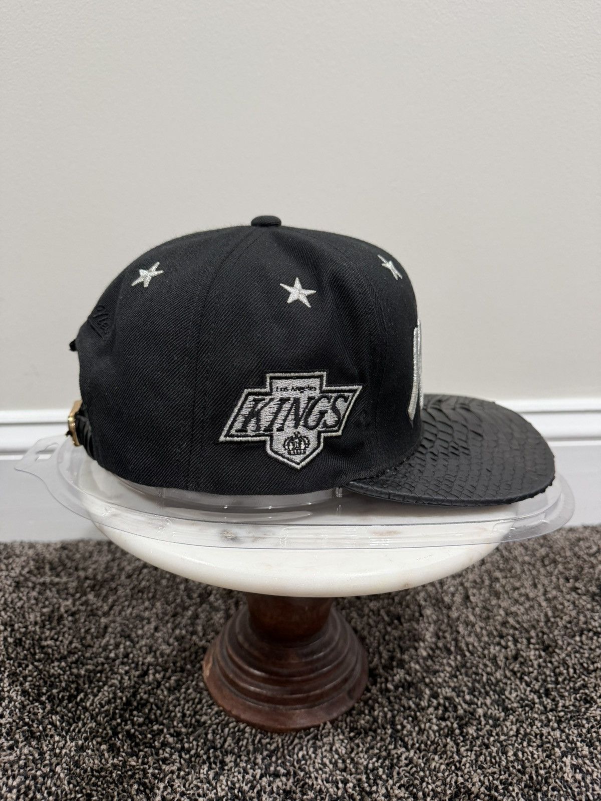 Just Don × Mitchell & Ness Just Don x Mitchell & Ness NHL Los Angeles Kings Black Hat Size ONE SIZE - 2 Thumbnail
