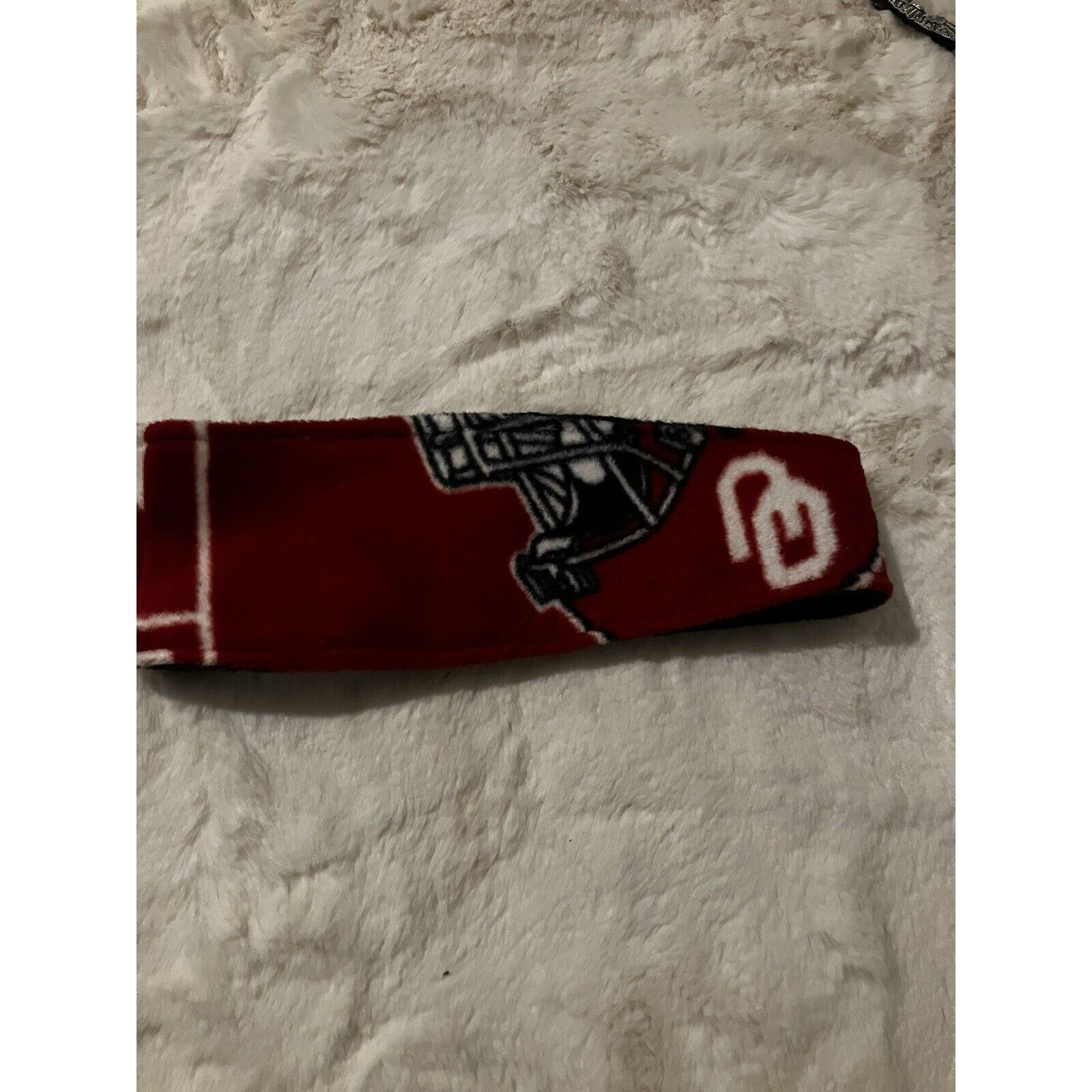 & Other Stories Oklahoma University Head Band OU Sooners Headband Sweatband Size ONE SIZE - 5 Thumbnail