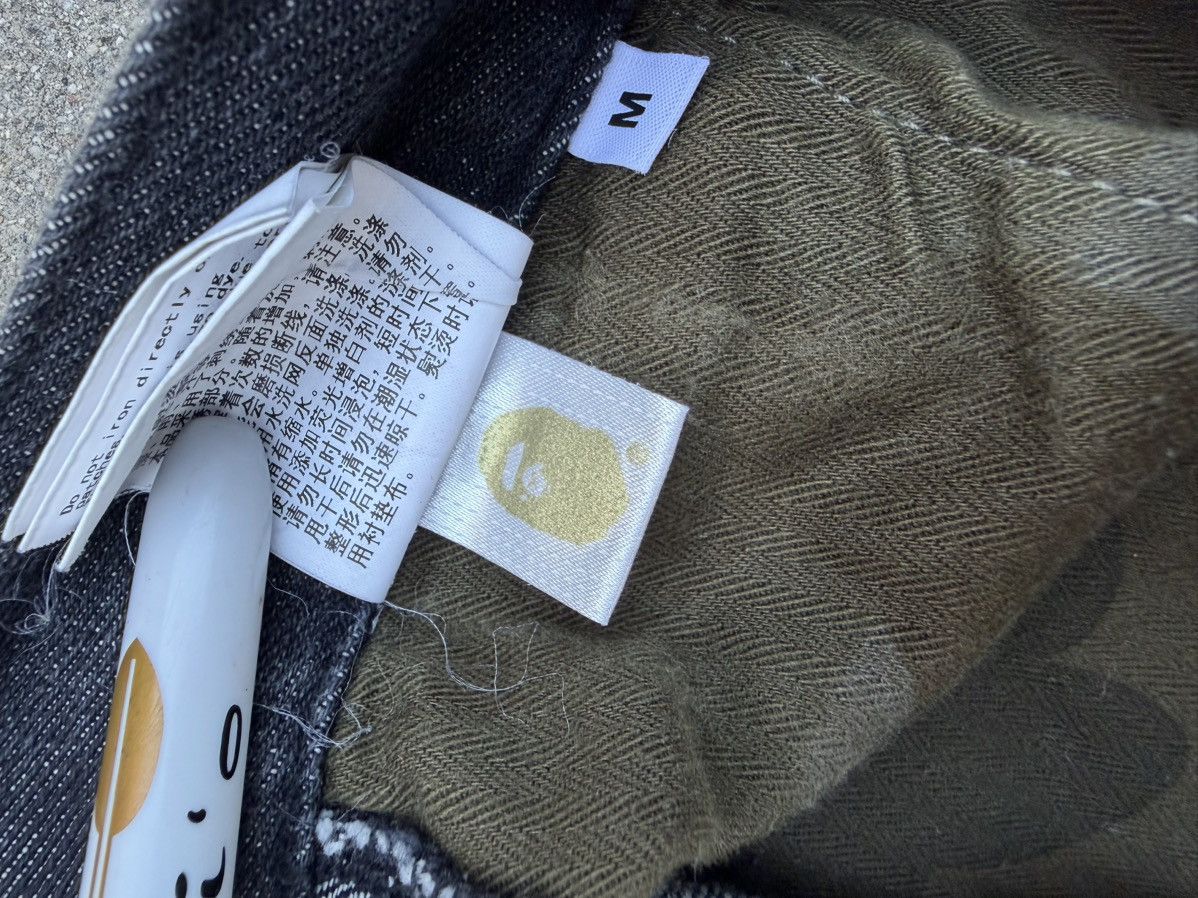 Bape Bape Denim Cargo Pants Size US 30 / EU 46 - 9 Thumbnail