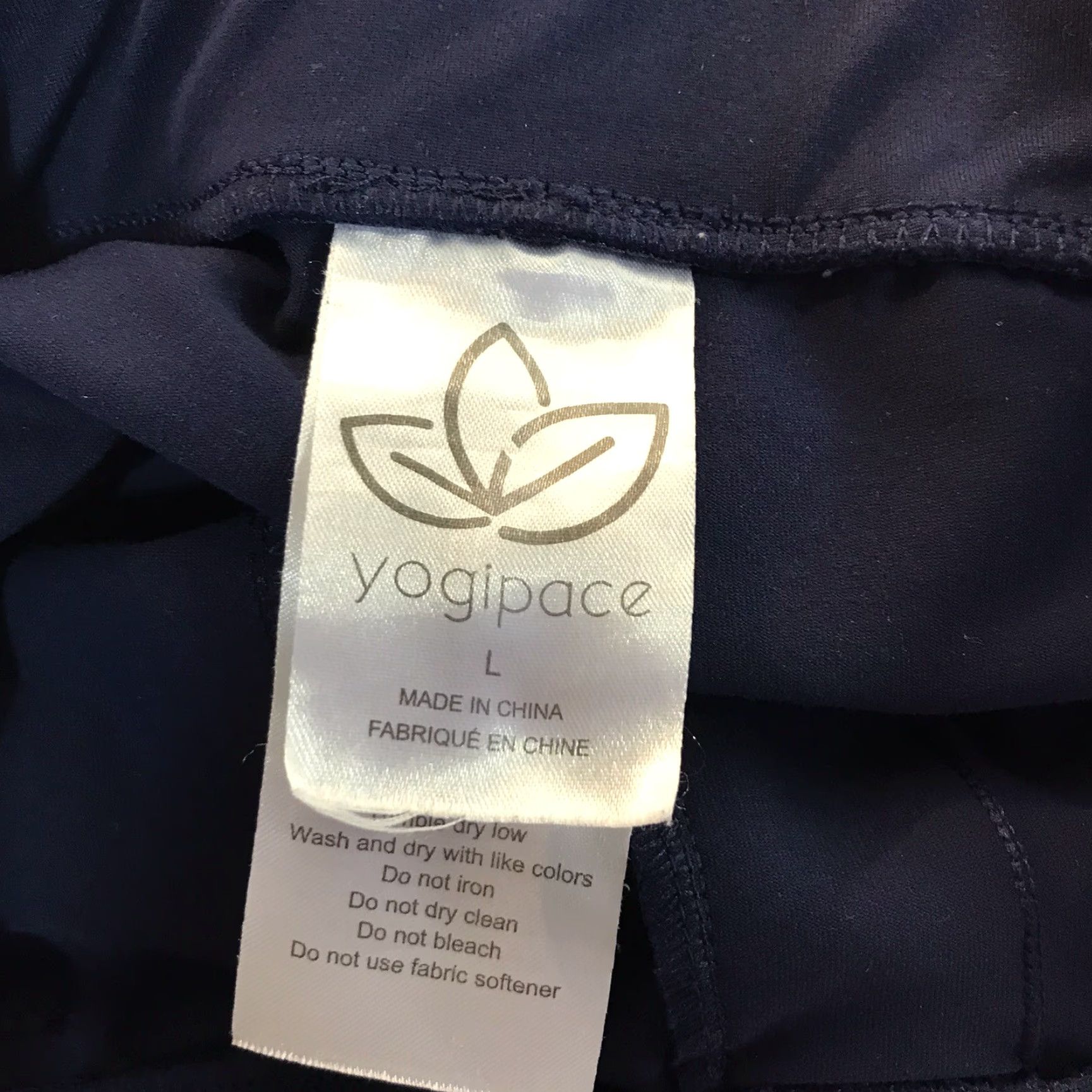 Vintage VINTAGE Yogipace Wide Leg Pants Womens Size L Blue Casual Travel Workwear Breathable Stretch Knit Size 36" / US 14 / IT 50 - 3 Thumbnail
