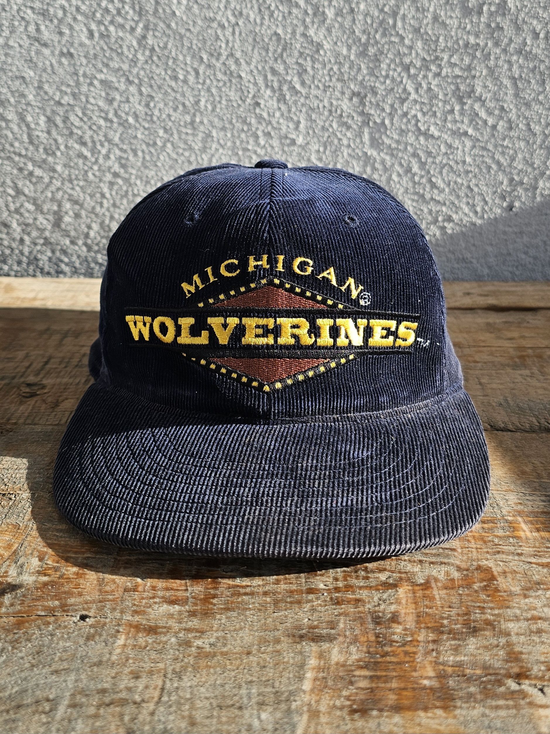 Starter Michigan Wolverines Starter Corduroy Hat Size ONE SIZE - 1 Thumbnail