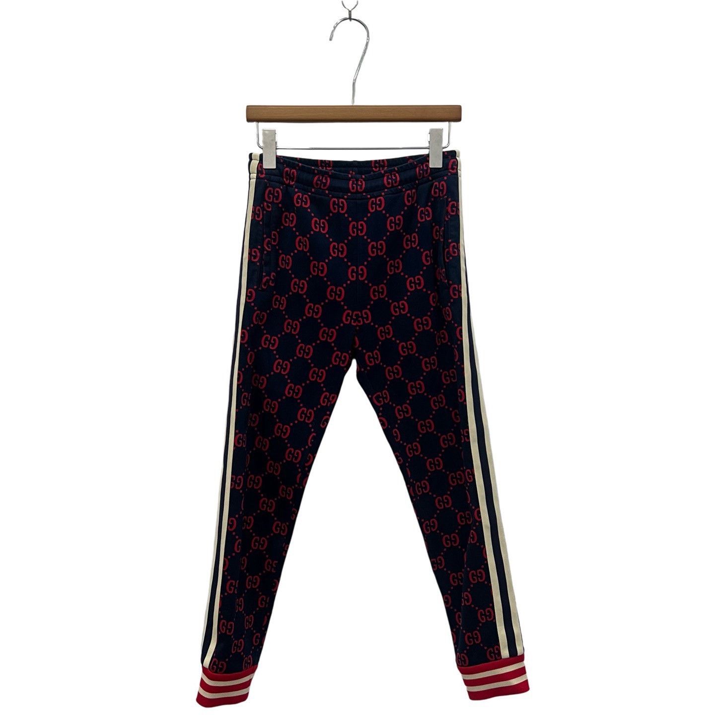 Gucci Gucci Monogram Print Track Pants XS Size 24" / US 00 / IT 34 - 1 Thumbnail