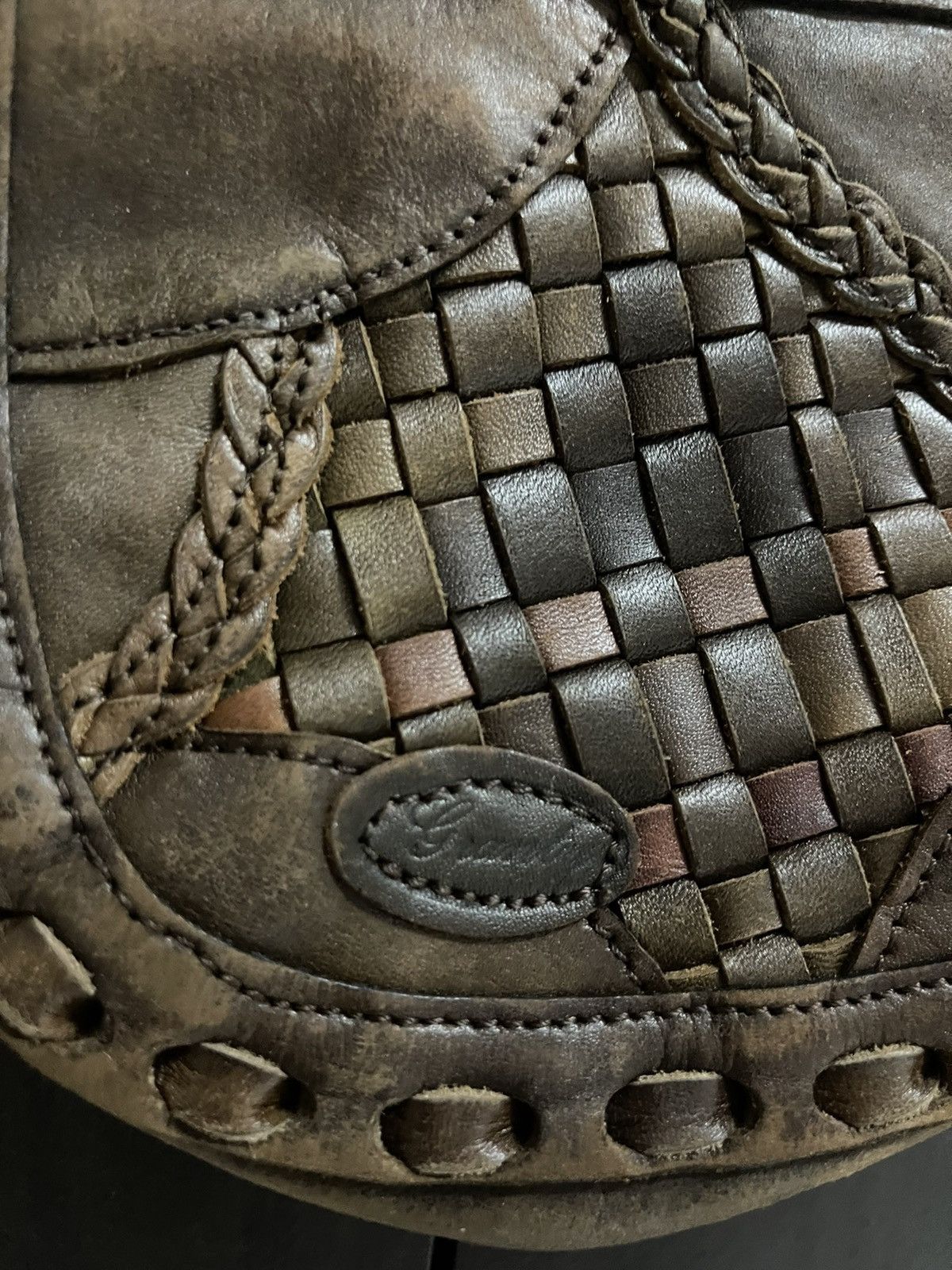 Japanese Brand × Vintage VINTAGE 80’S MINI SLING BAG LEATHER KMRII STYLE Size ONE SIZE - 3 Thumbnail